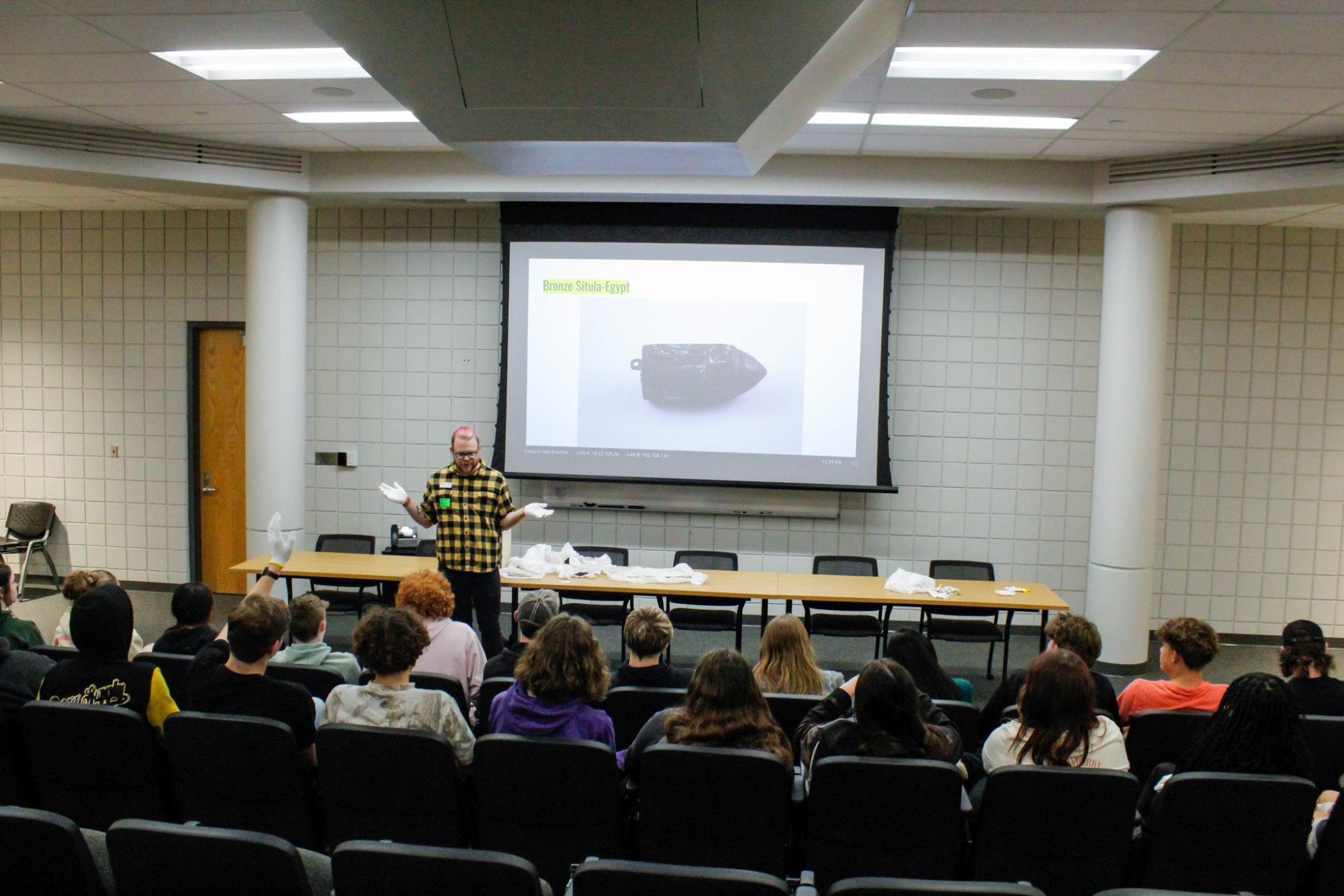 Ancient World History Presentation (Photos by Kaelyn Kissack)