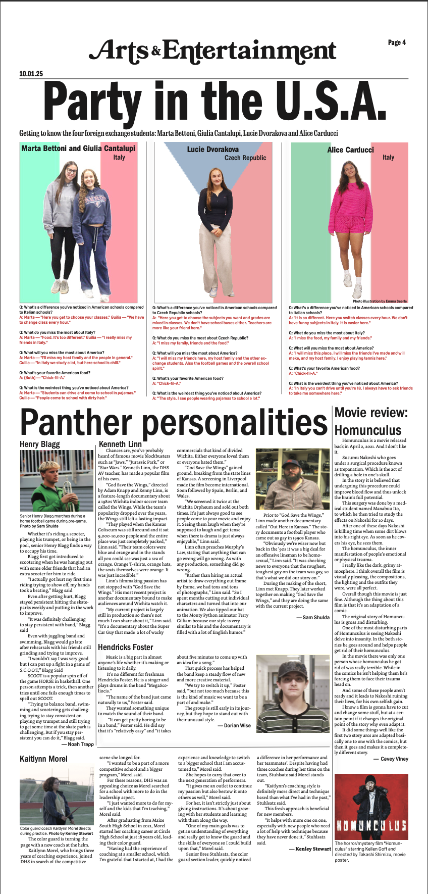 Panther's Tale Issue 1 Volume 103