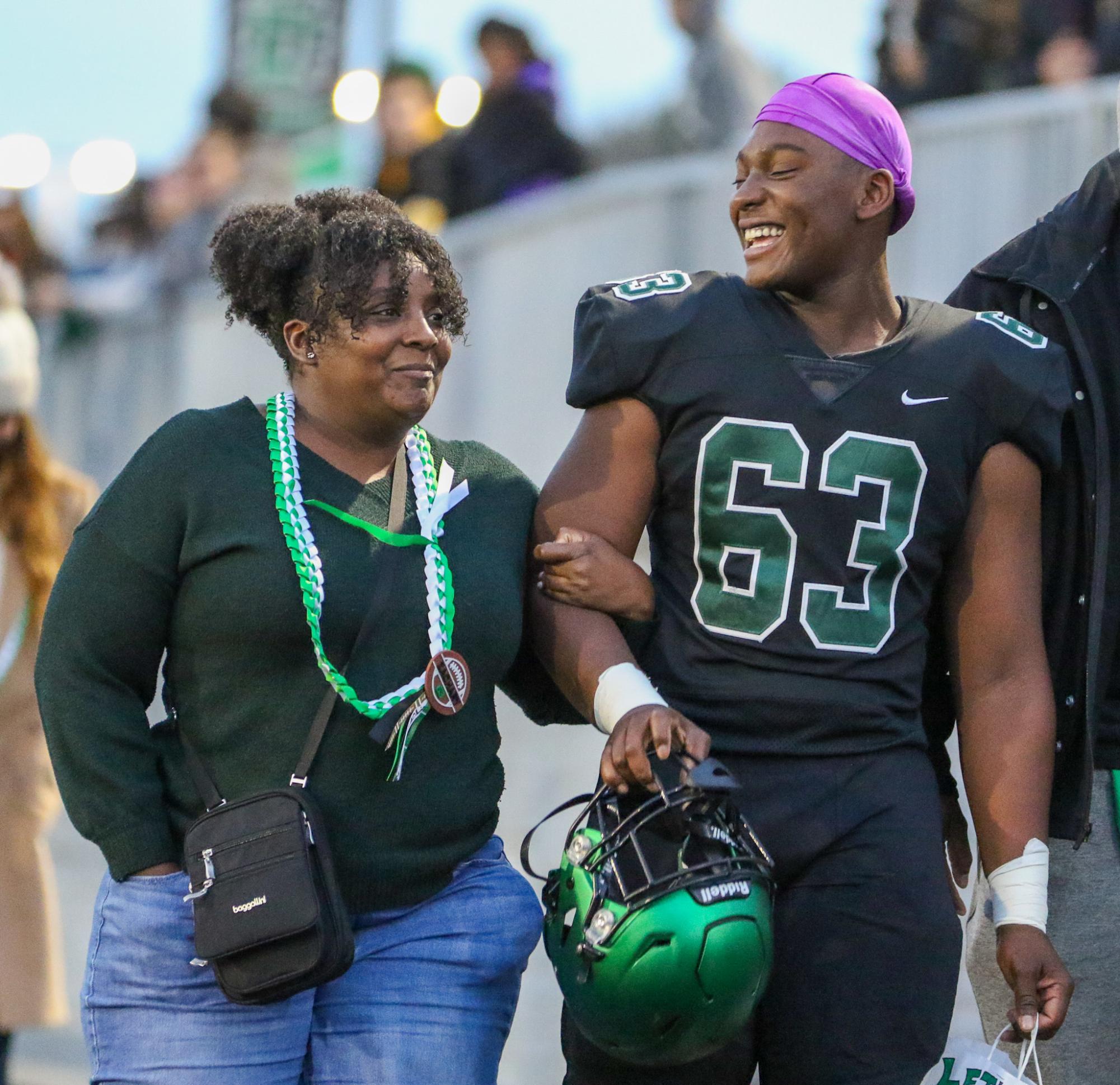 Football vs. Topeka and Senior night (Photos by Isabella Webb)