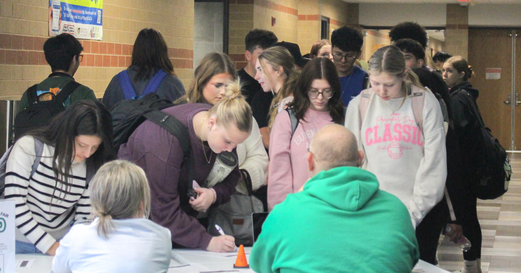 College Career Fair (Photos by Lily Carmer)