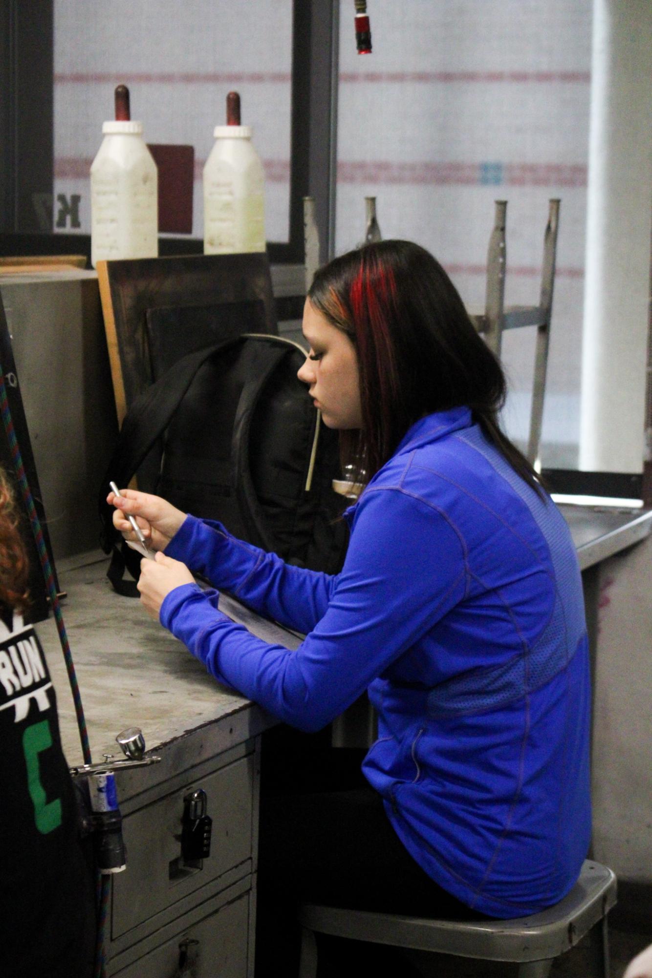 Airbrush (Photos by Teagan Kellogg)