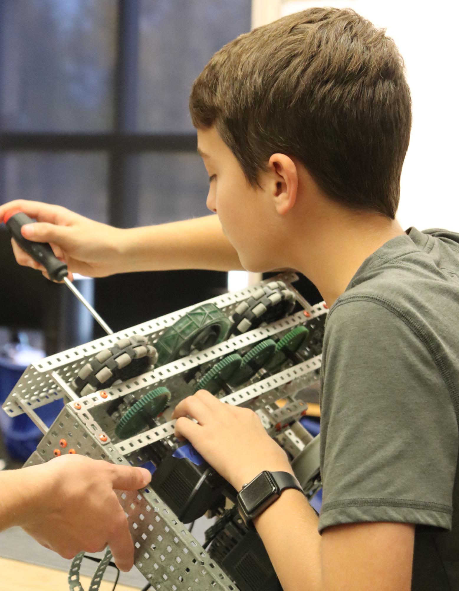 Robotics Club (photos by Emmi Benson)
