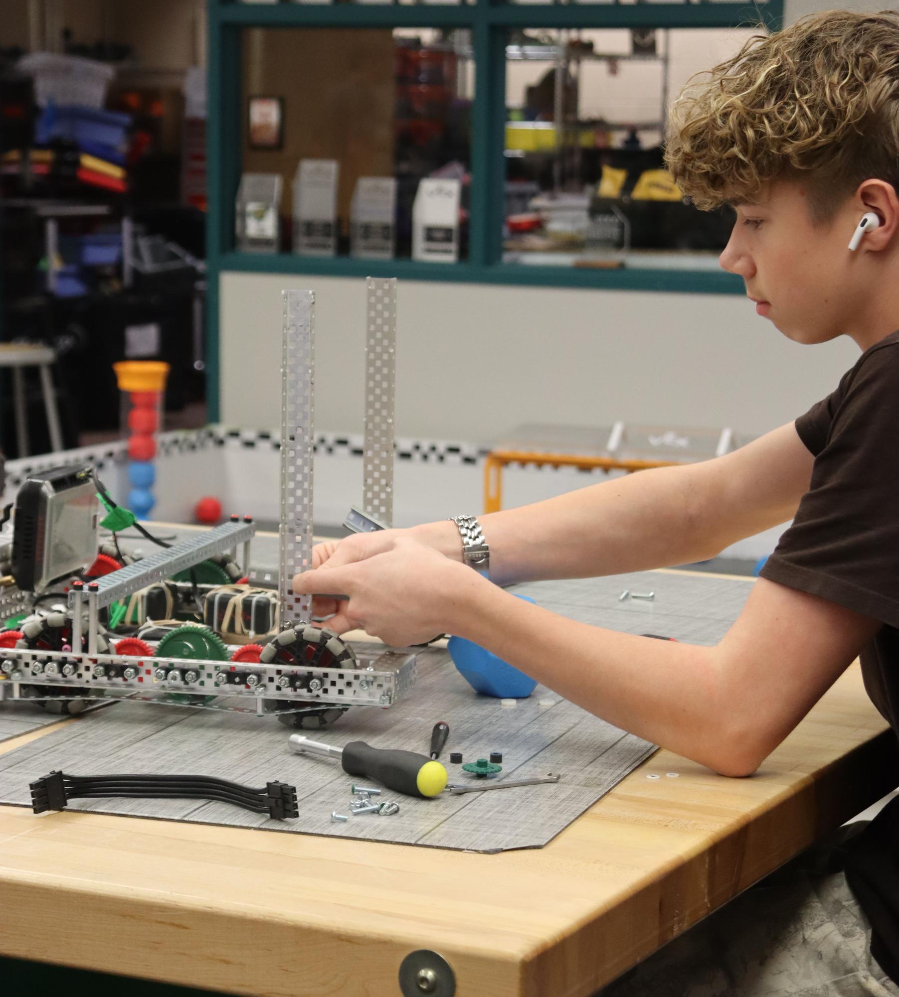 Robotics Club (photos by Emmi Benson)