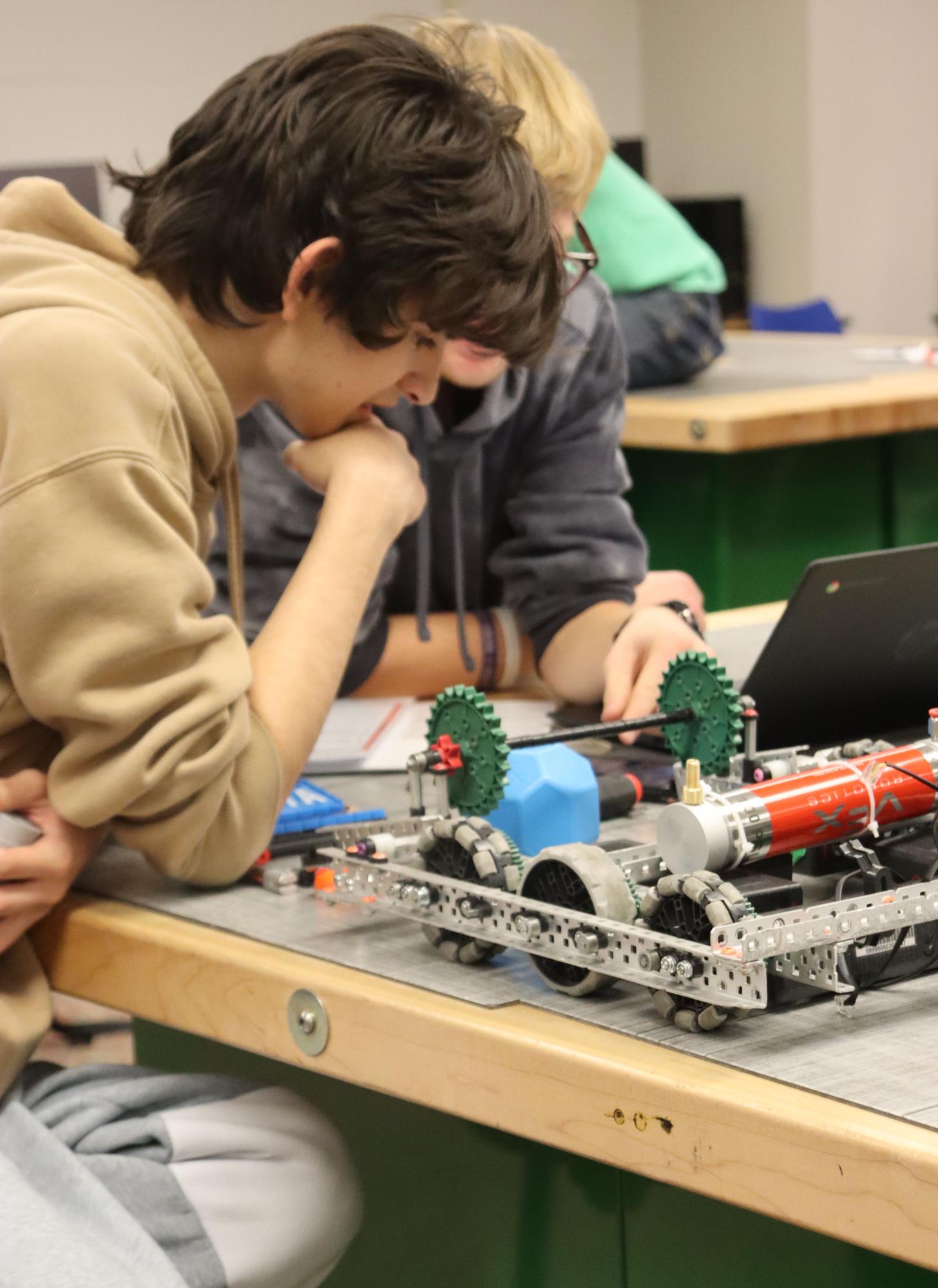 Robotics Club (photos by Emmi Benson)