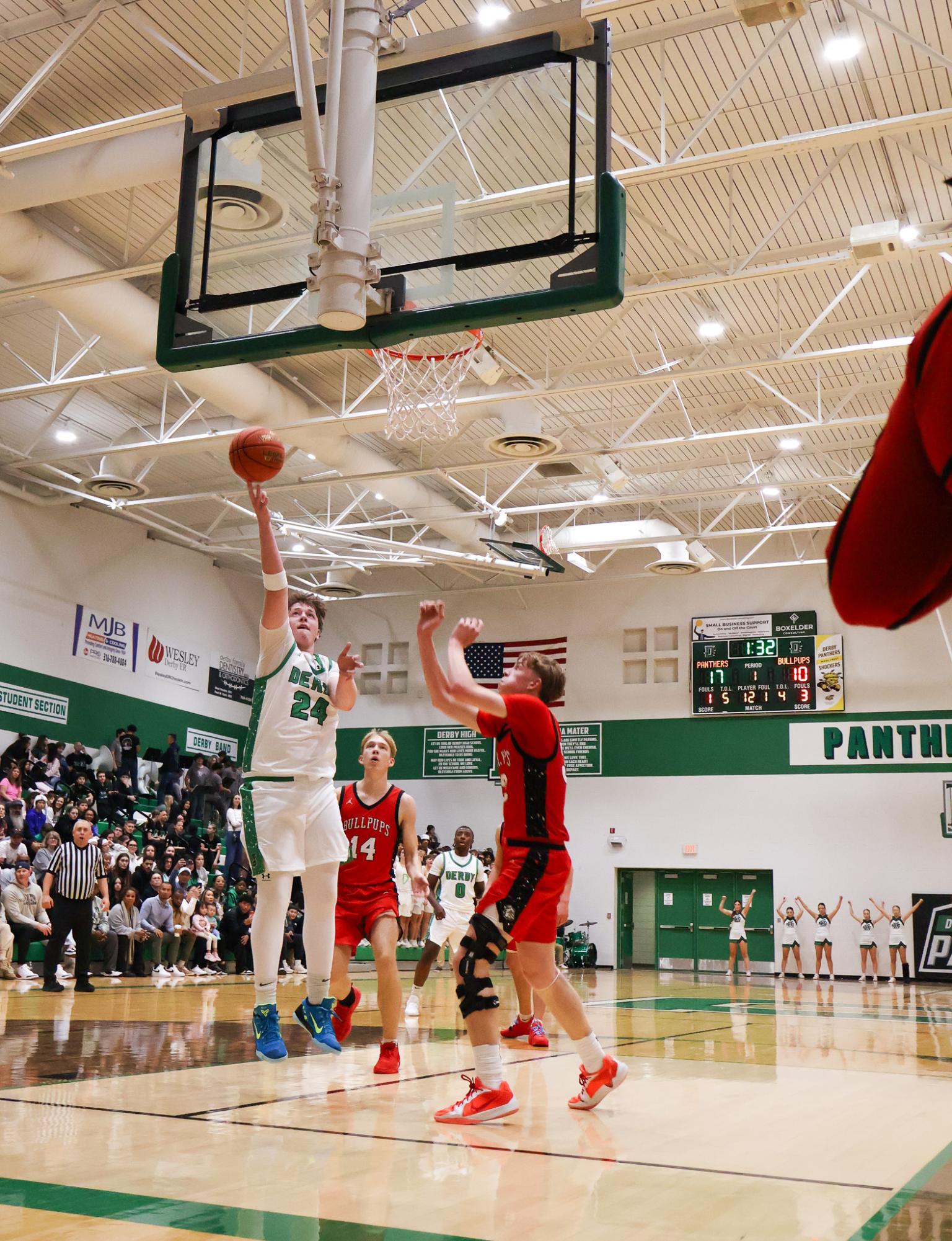 Boys varsity Basketball vs. McPherson
