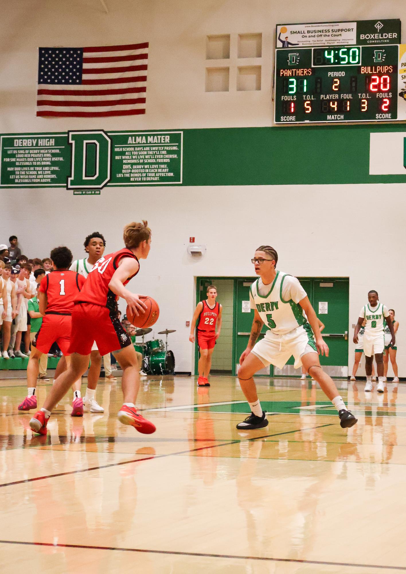 Boys varsity Basketball vs. McPherson