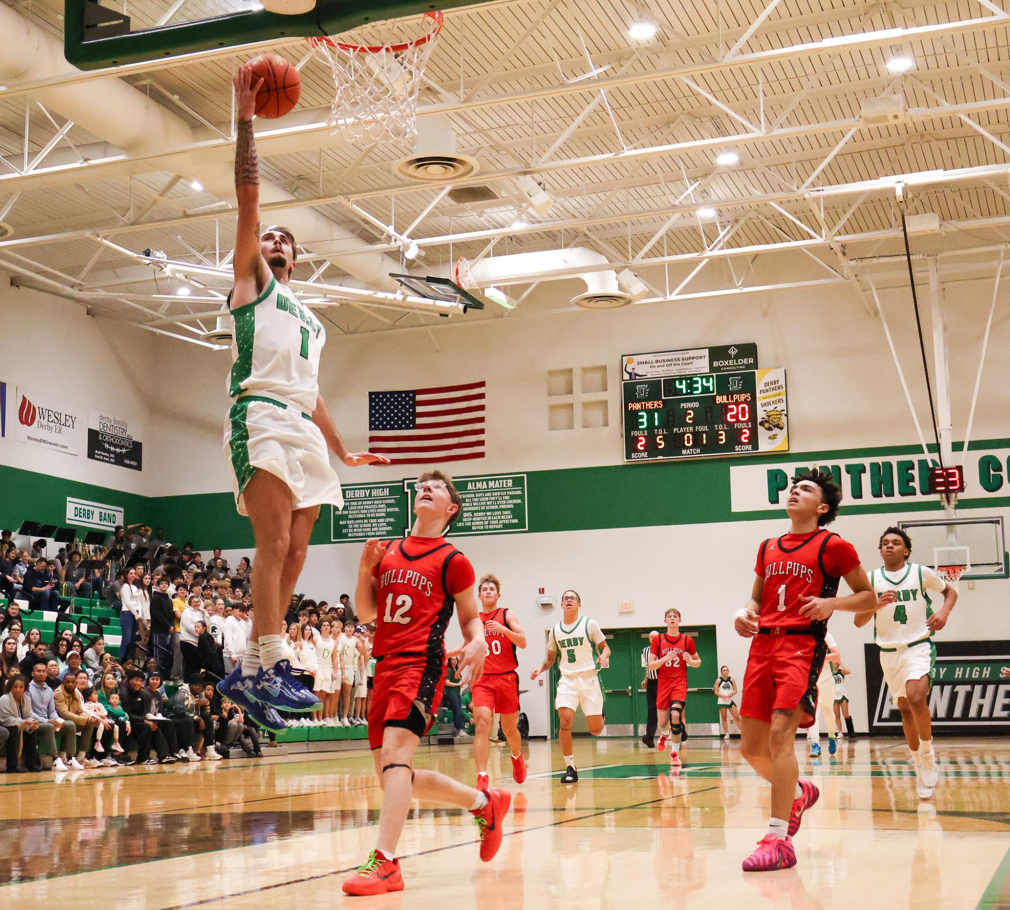 Boys varsity Basketball vs. McPherson