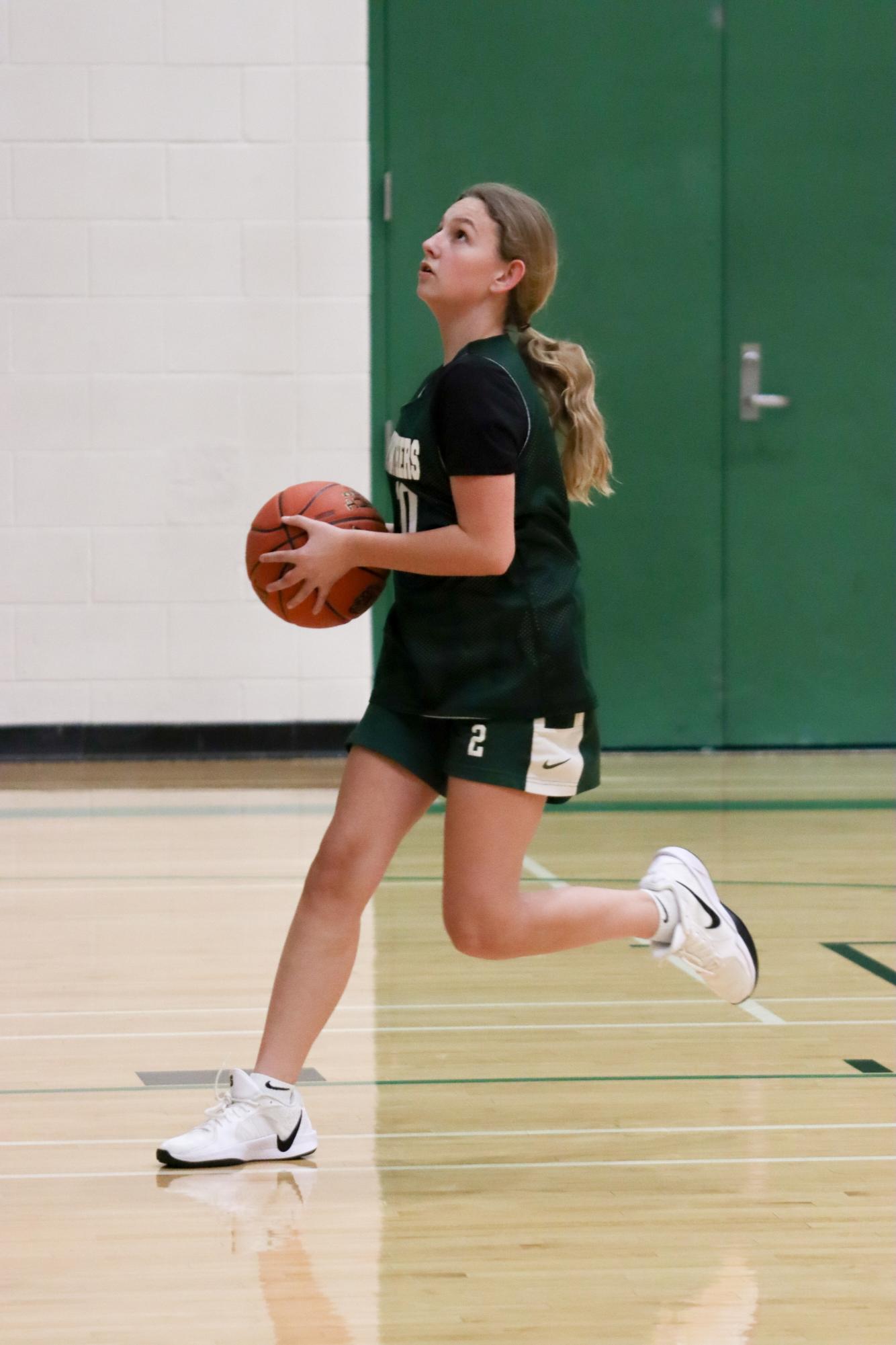 Girls Basketball Practice (Photos by Kameryn Feikert)