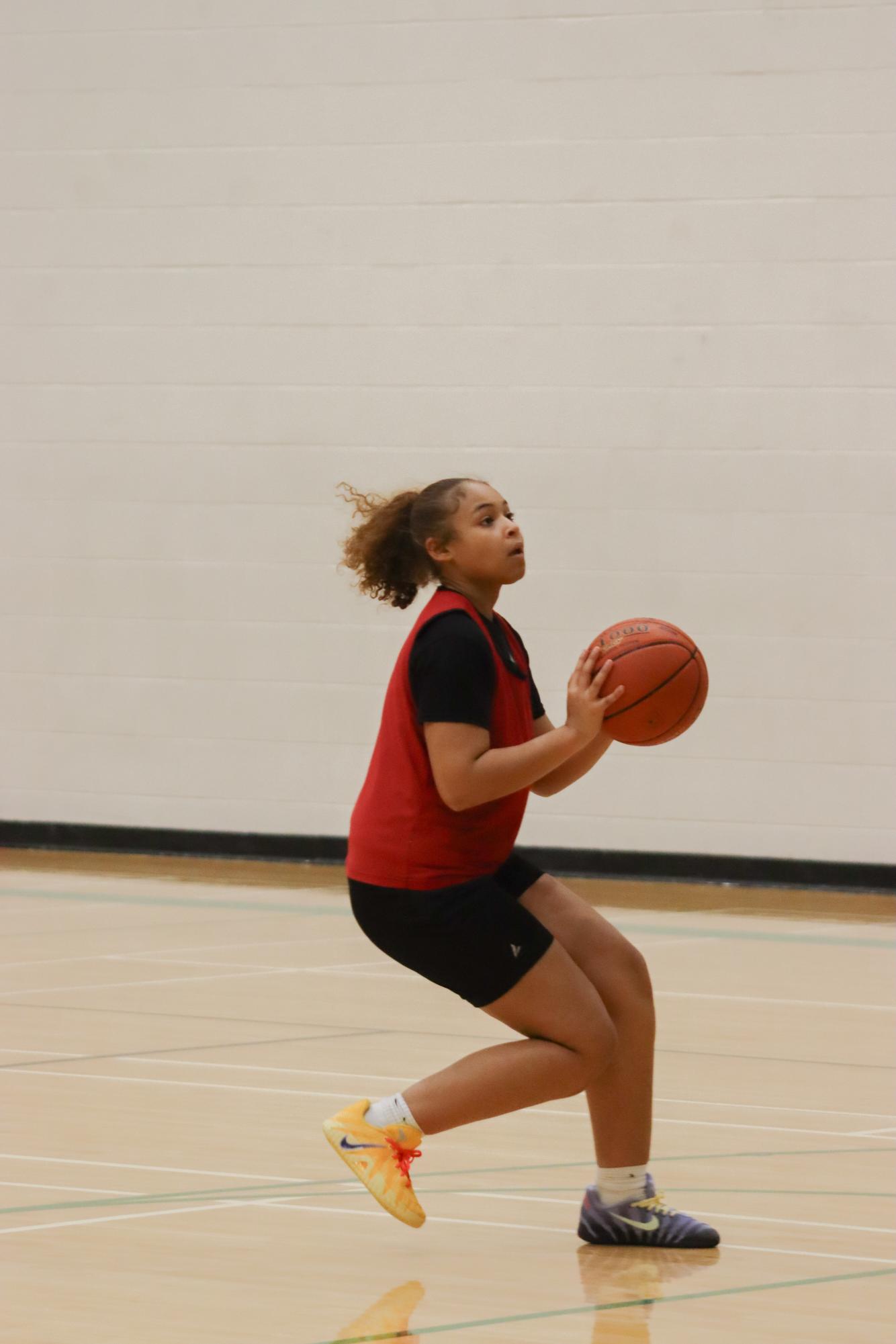 Girls Basketball Practice (Photos by Kameryn Feikert)