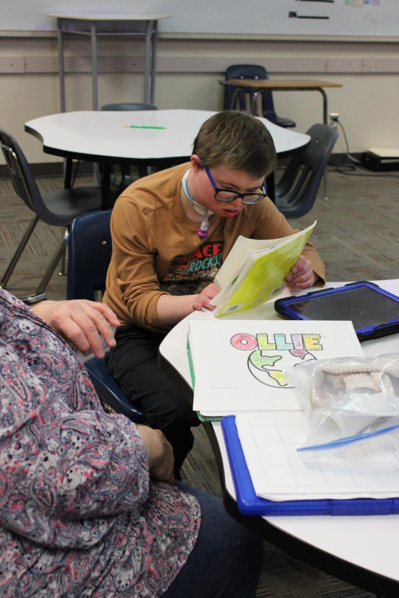 Students in Panther Pals learn math strategies.