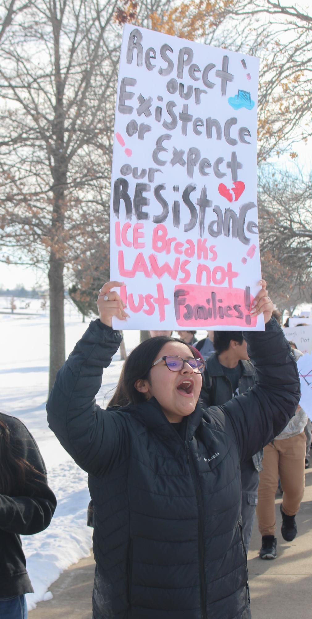 ICE Protest (Photos by Lily Carmer)
