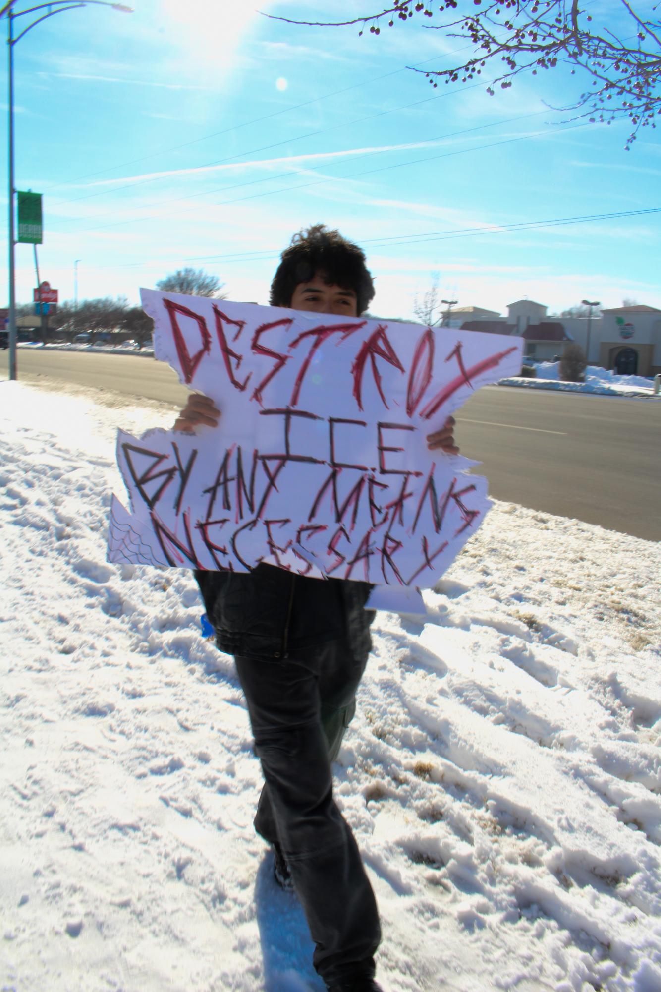 ICE Protest (Photos by Kameryn Feikert)