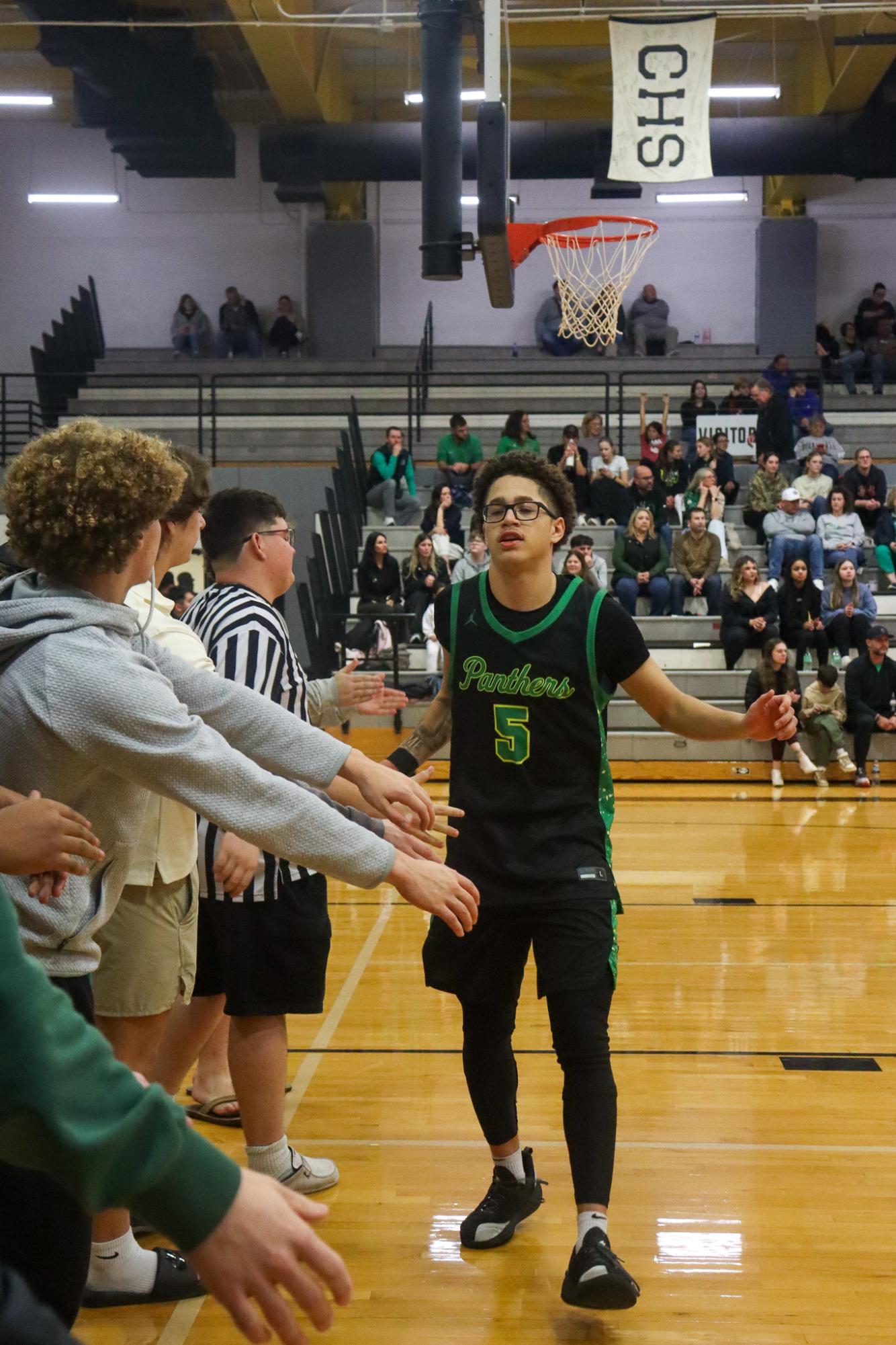 Boys varsity basketball vs. Campus (Photos by Delainey Stehephenson)