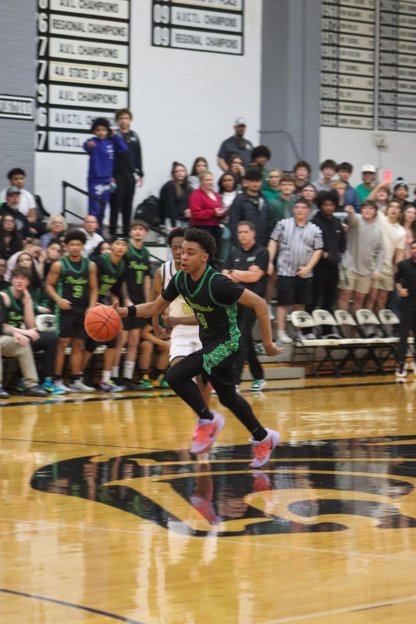 Boys varsity basketball vs. Campus (Photos by Delainey Stehephenson)