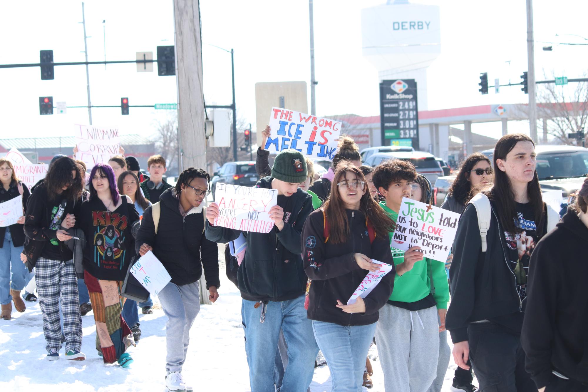 ICE Protest (photos by Alex Flores)