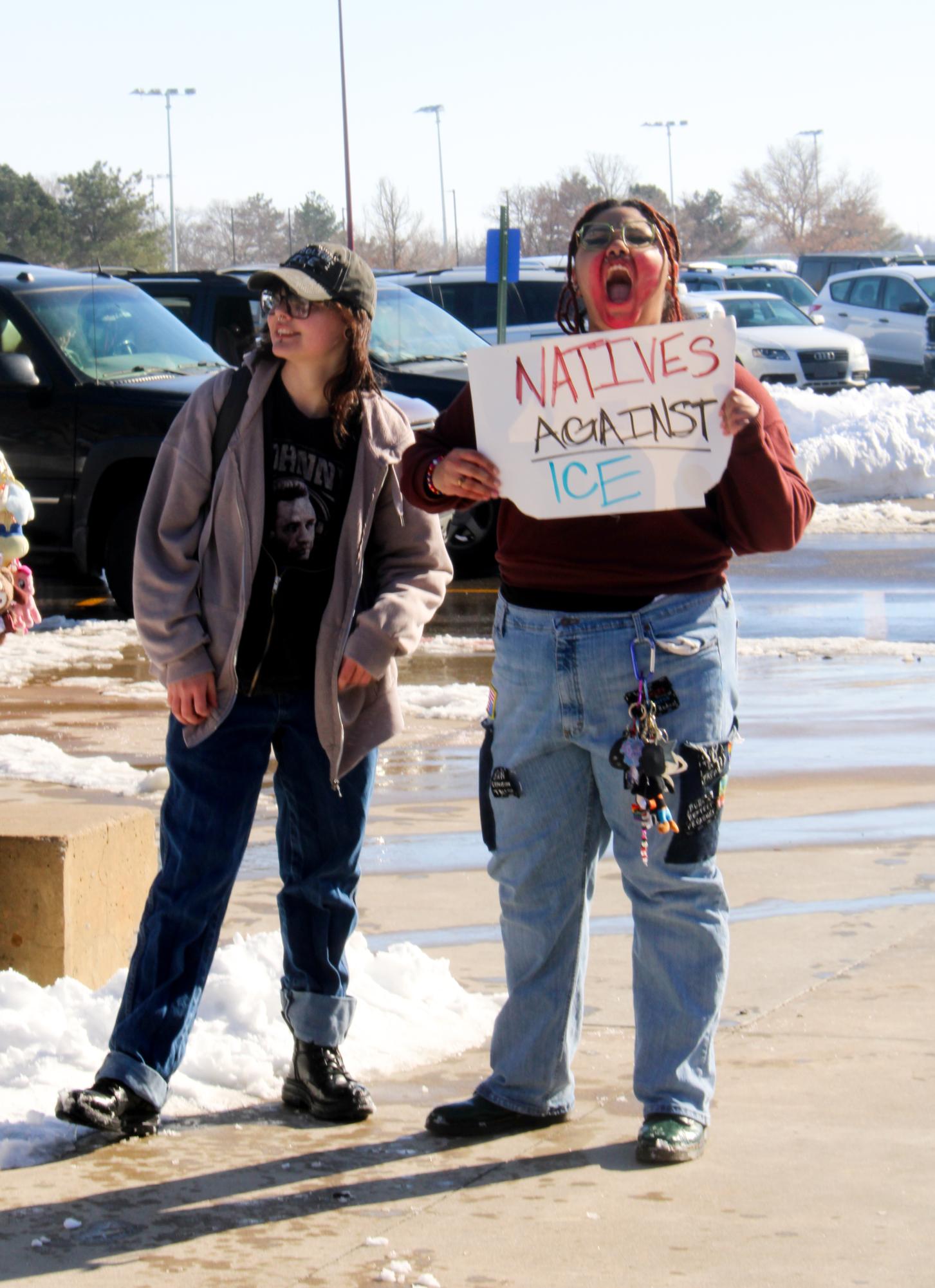 ICE Protest (Photos by Kameryn Feikert)