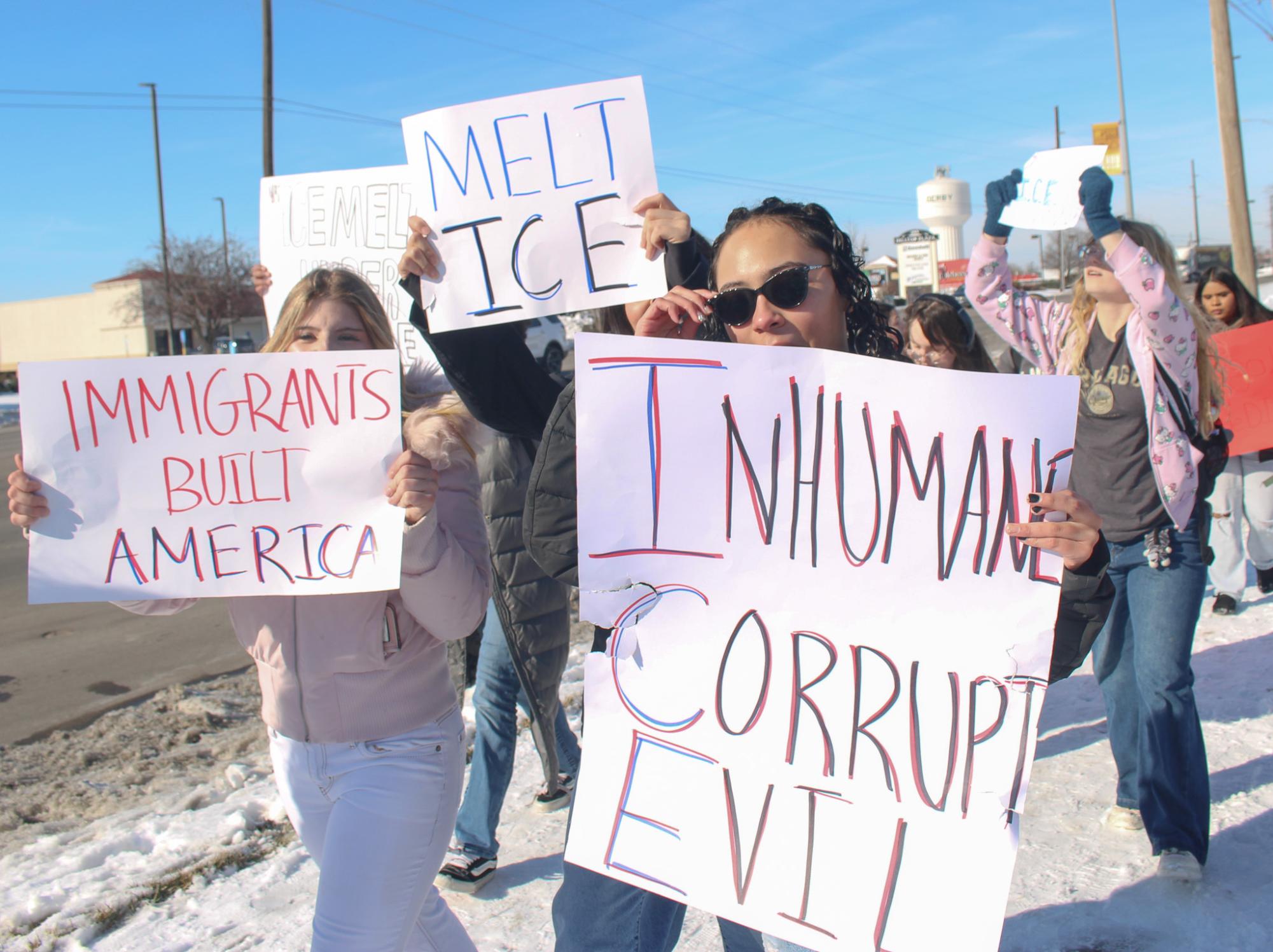 ICE Protest (Photos by Lily Carmer)
