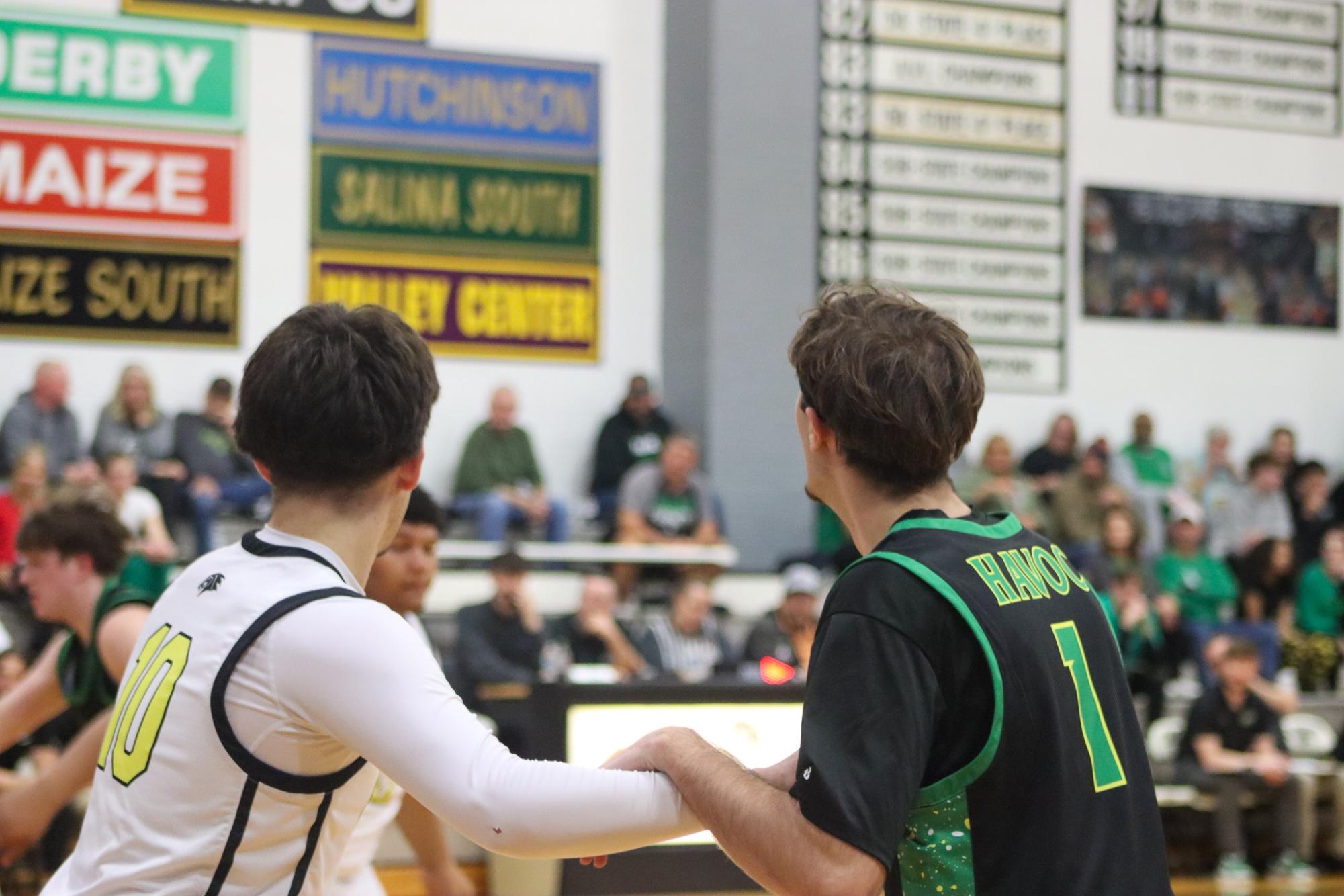 Boys varsity basketball vs. Campus (Photos by Delainey Stehephenson)