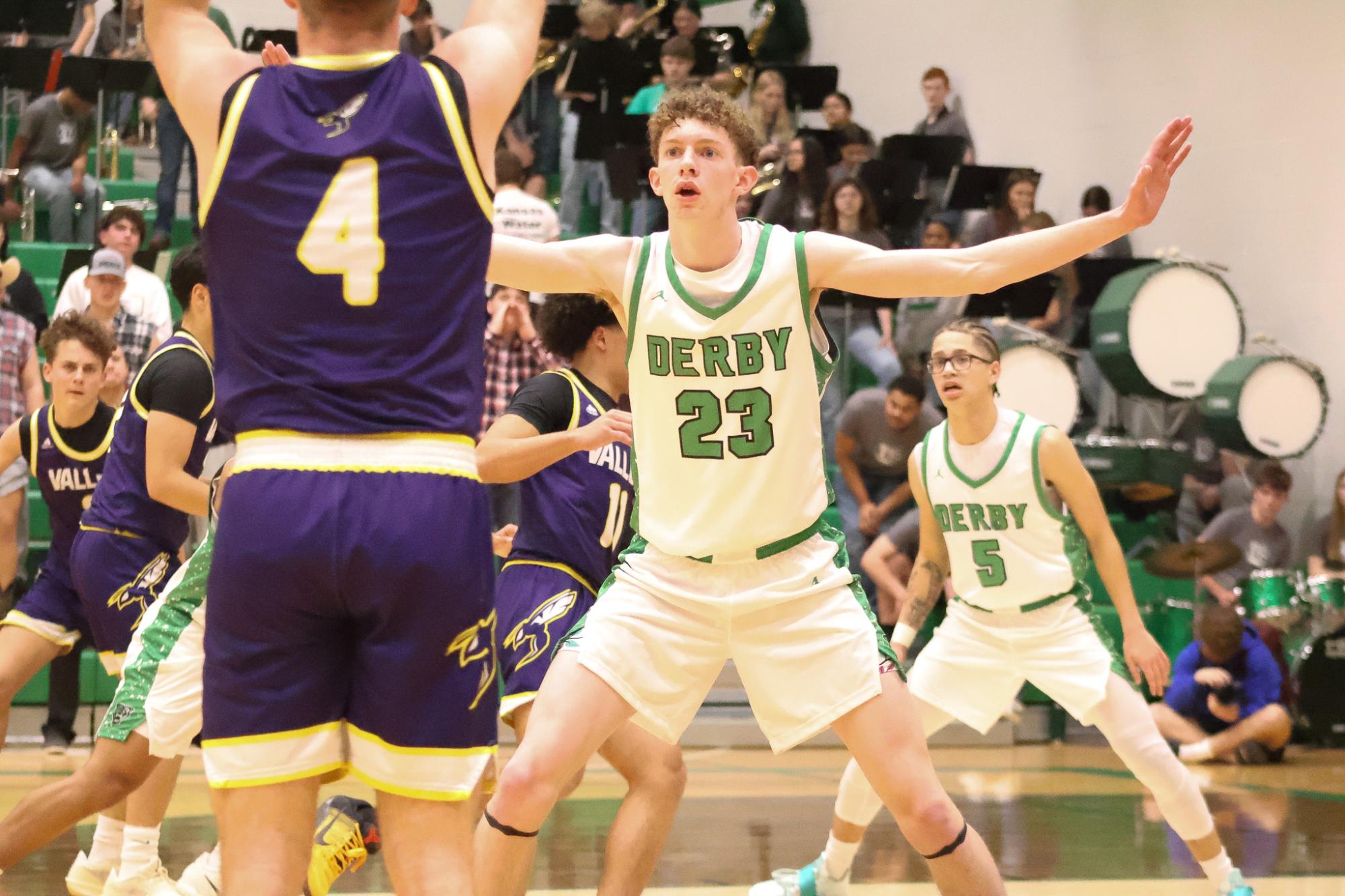 Boys Varsity basketball vs Valley Center (Photos by Bree Stuhlsatz)