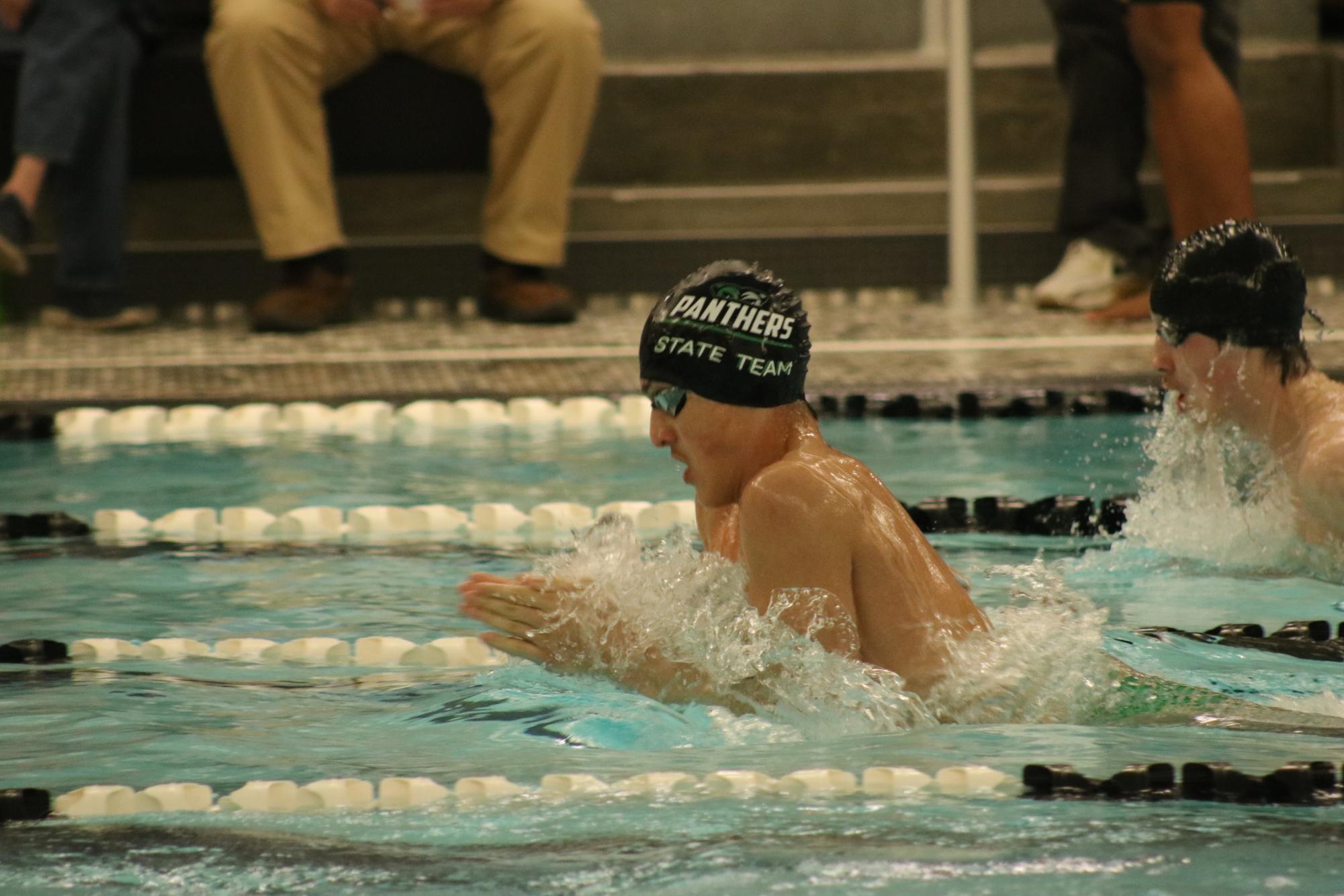 Boys swim meet at Campus (Photos by Sophia Rogers)
