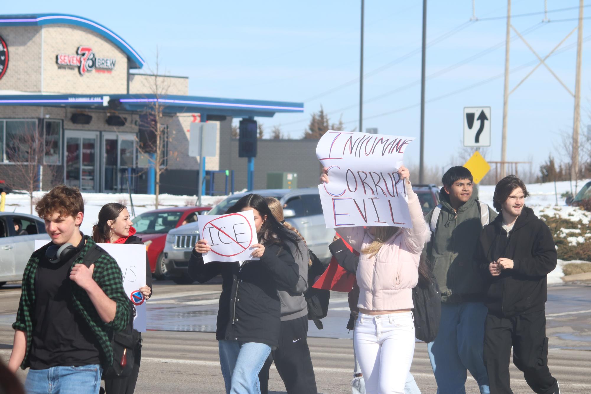 ICE Protest (photos by Alex Flores)