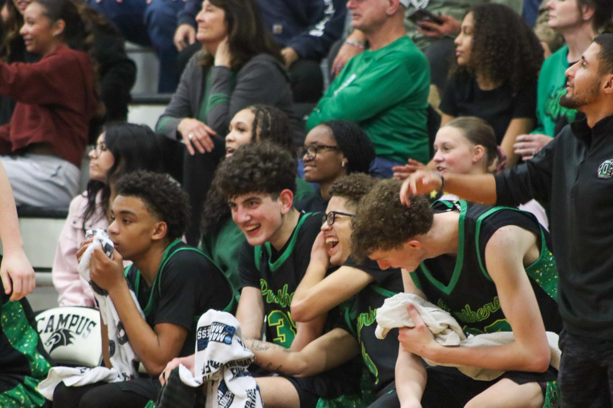 Boys varsity basketball vs. Campus (Photos by Delainey Stehephenson)