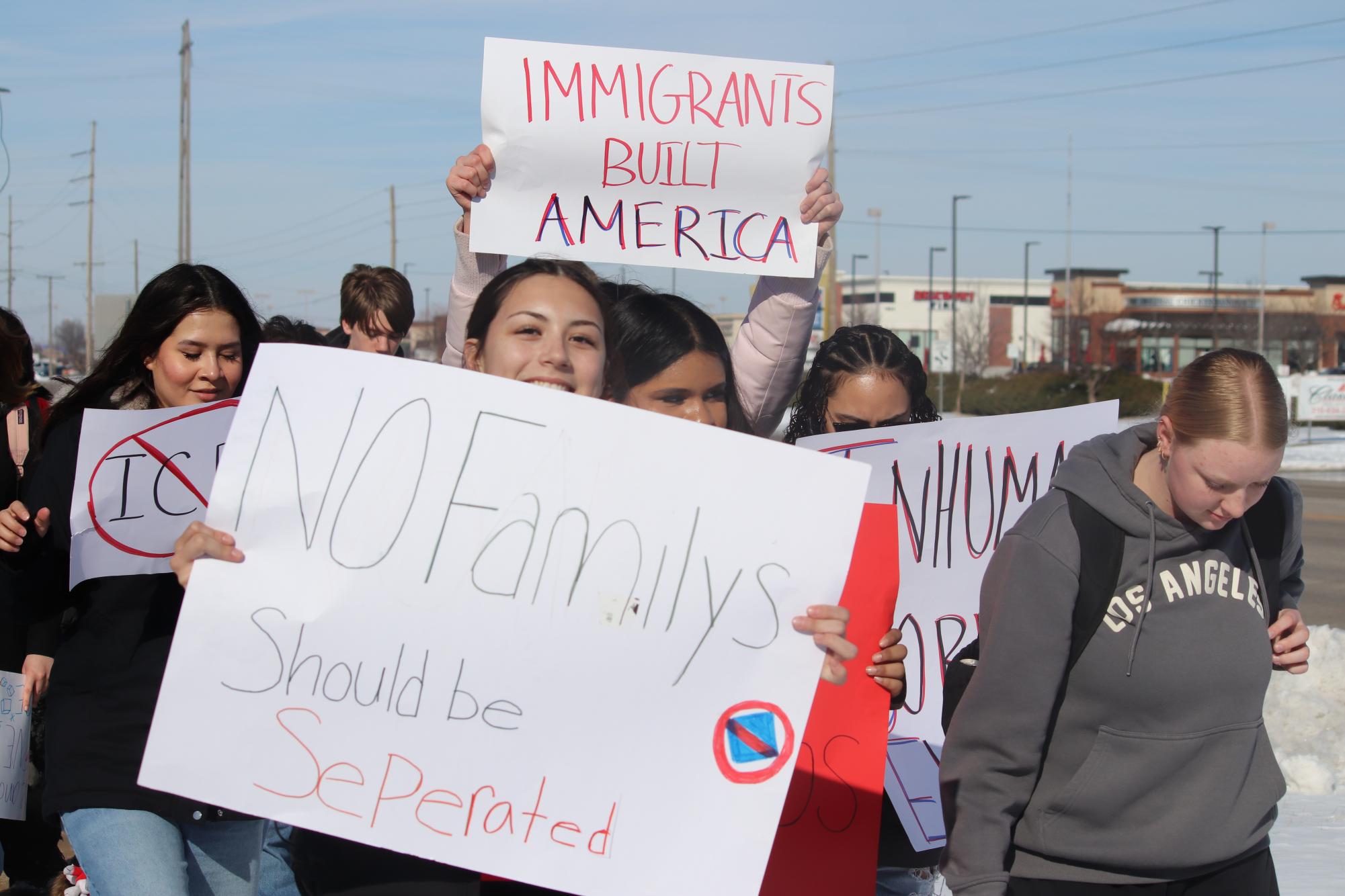 ICE Protest (photos by Alex Flores)