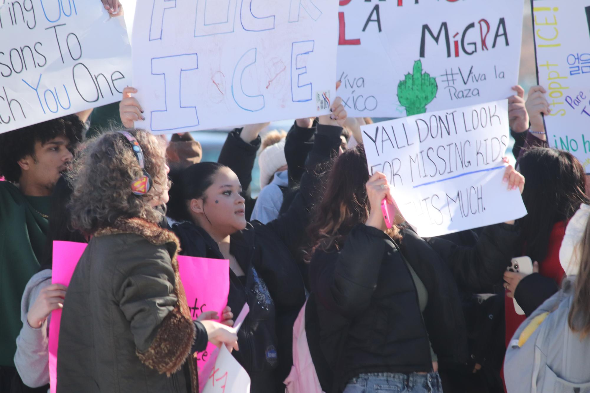 ICE Protest (photos by Alex Flores)