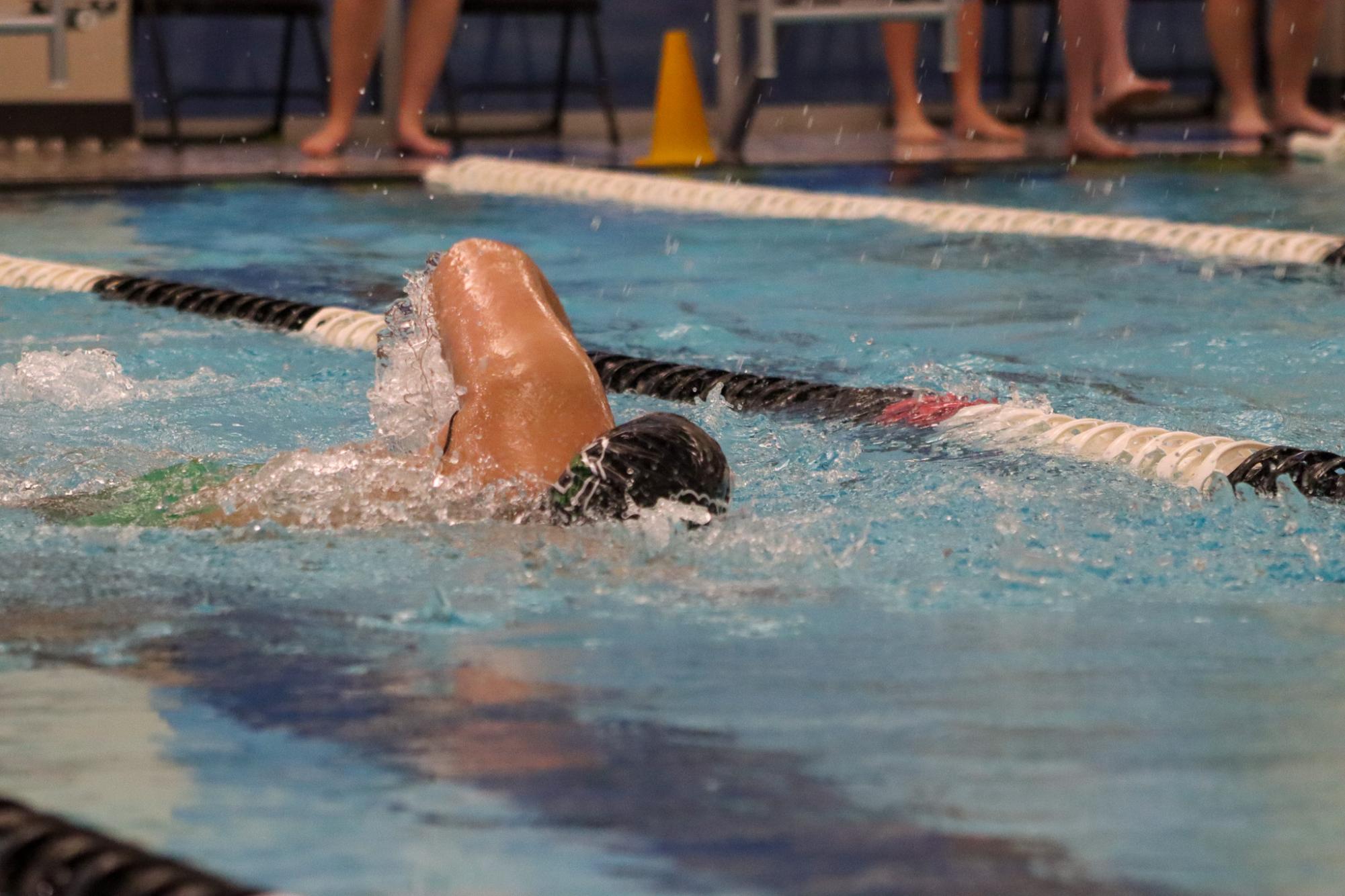 Varsity Swim meet  (Photos by Delainey Stephenson)
