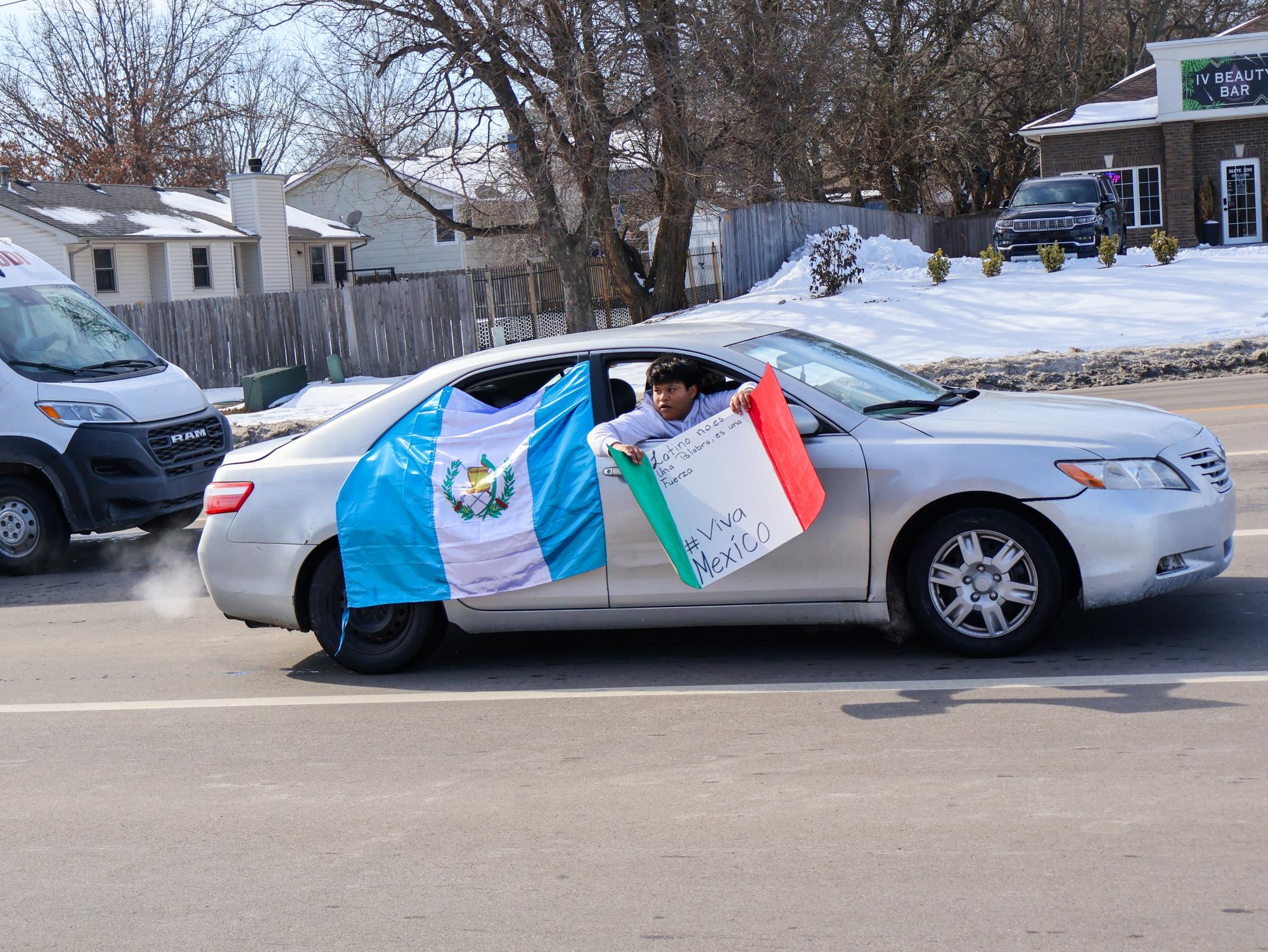 ICE protest (Photos by Ella Davidson)