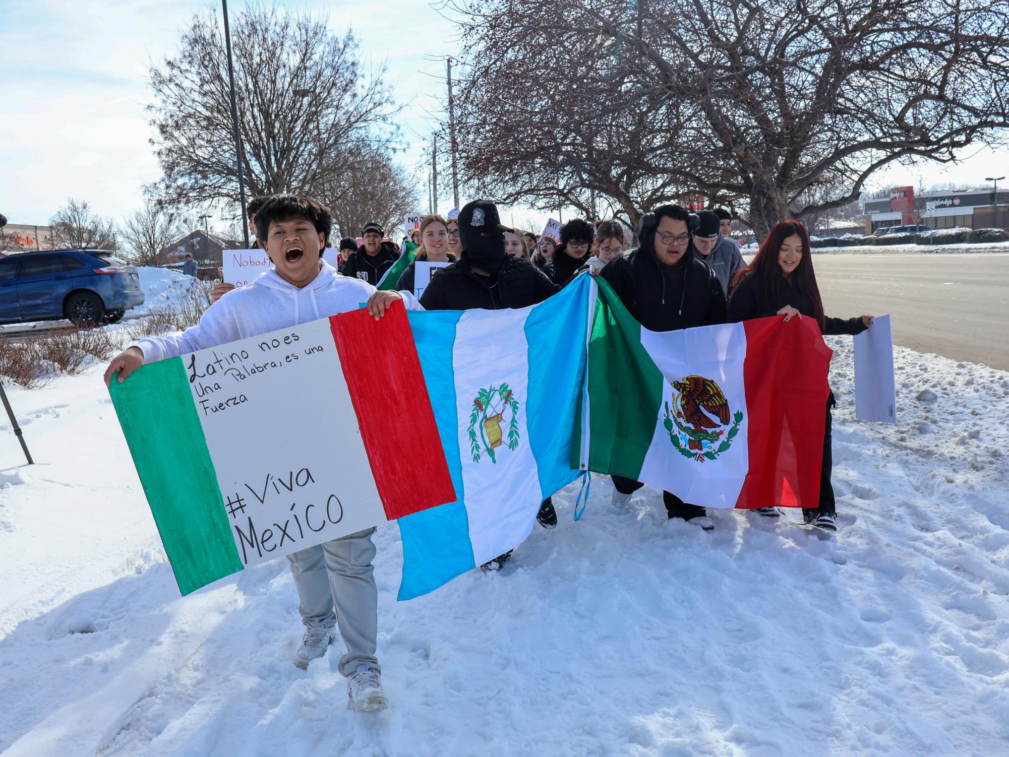 ICE protest (Photos by Ella Davidson)