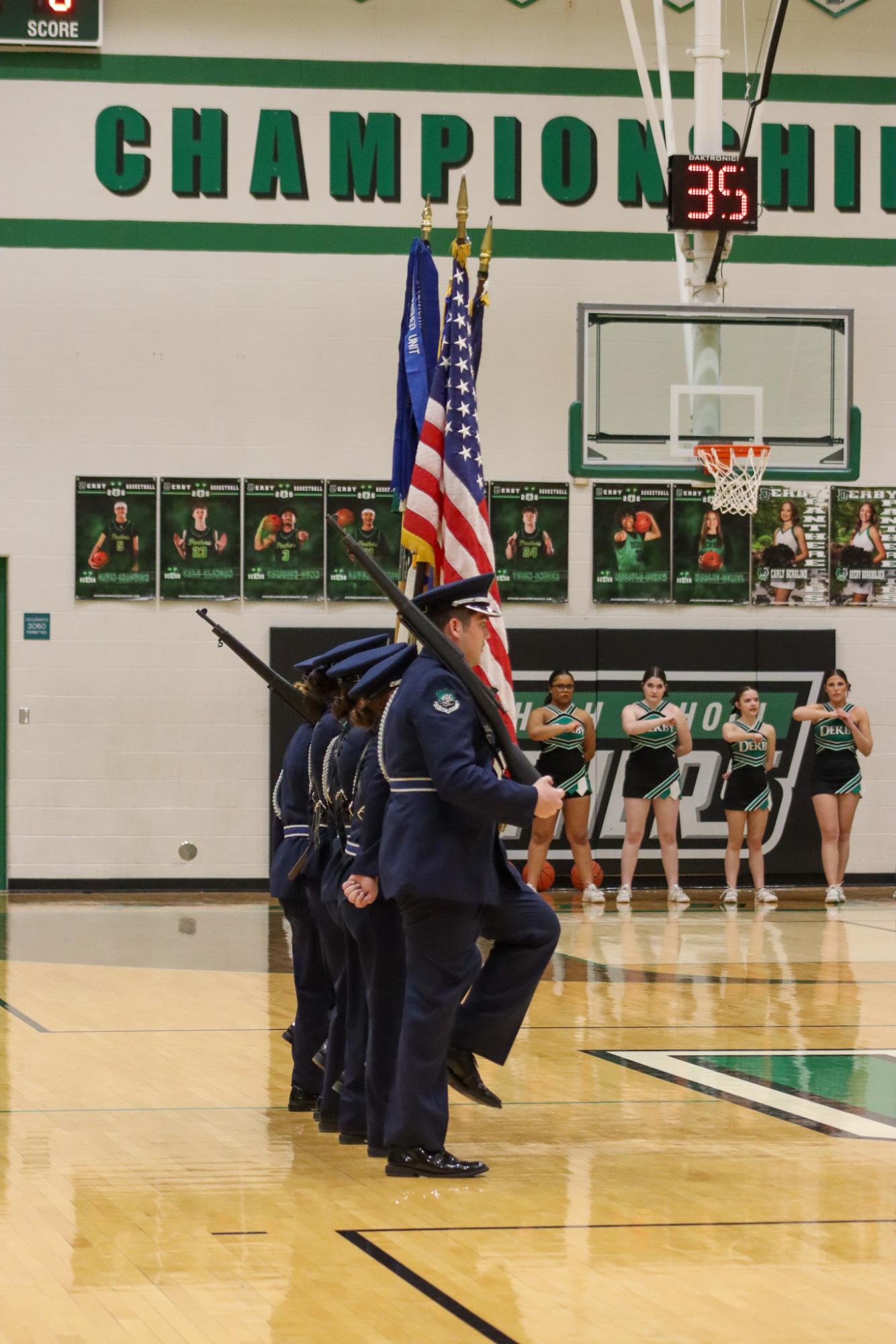 Boys varsity basketball vs. Hutch (Photos by Delainey Stephenson)