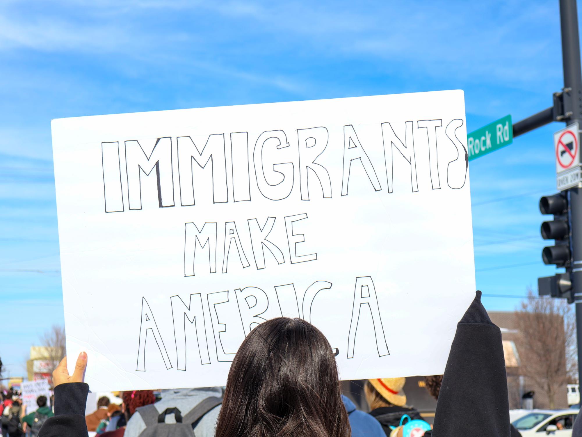 ICE protest (Photos by Ella Davidson)