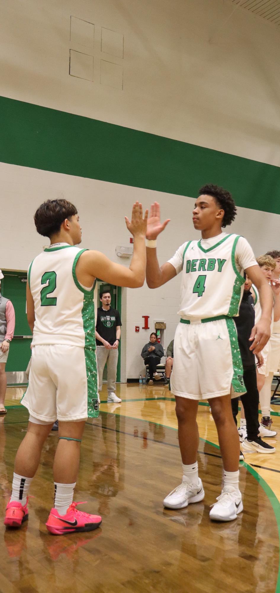 Boys varsity basketball vs. Hutch (Photos by Delainey Stephenson)