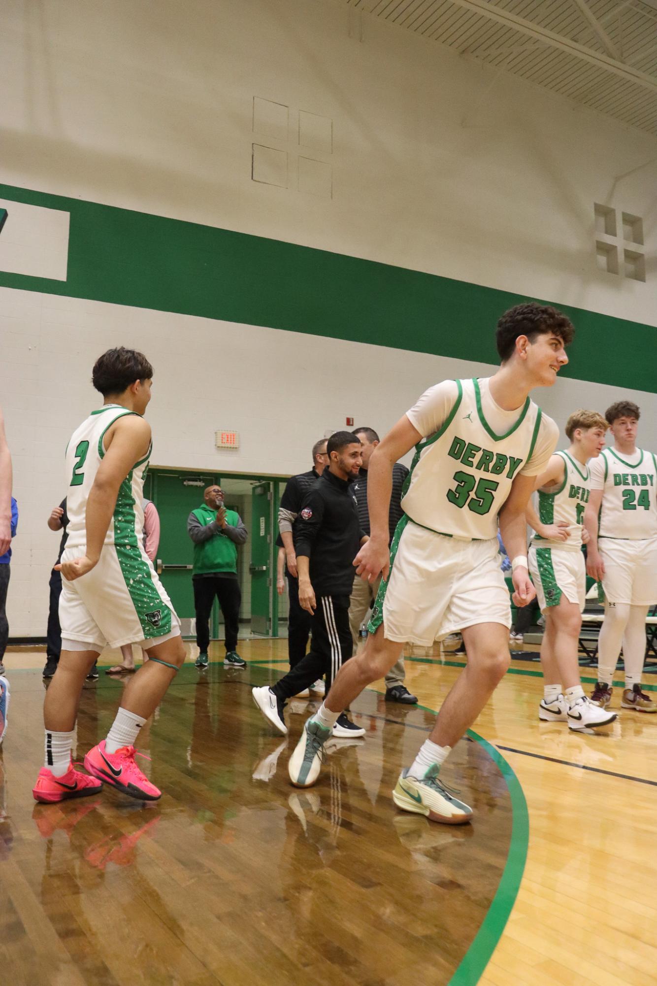 Boys varsity basketball vs. Hutch (Photos by Delainey Stephenson)