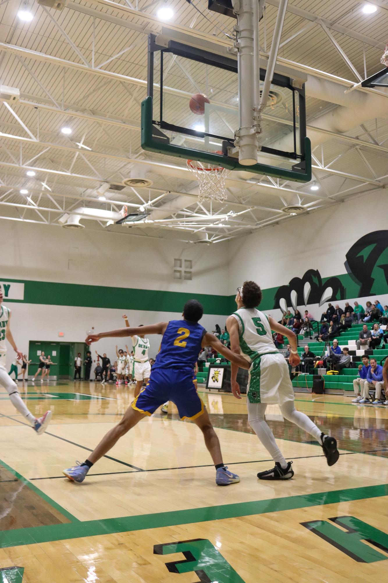 Boys varsity basketball vs. Hutch (Photos by Delainey Stephenson)