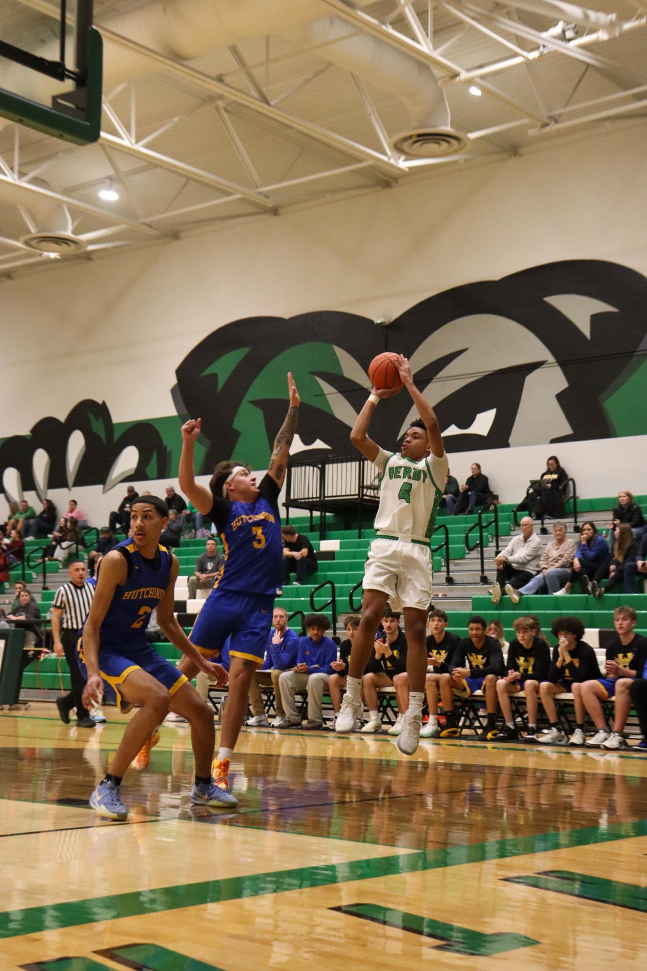Boys varsity basketball vs. Hutch (Photos by Delainey Stephenson)