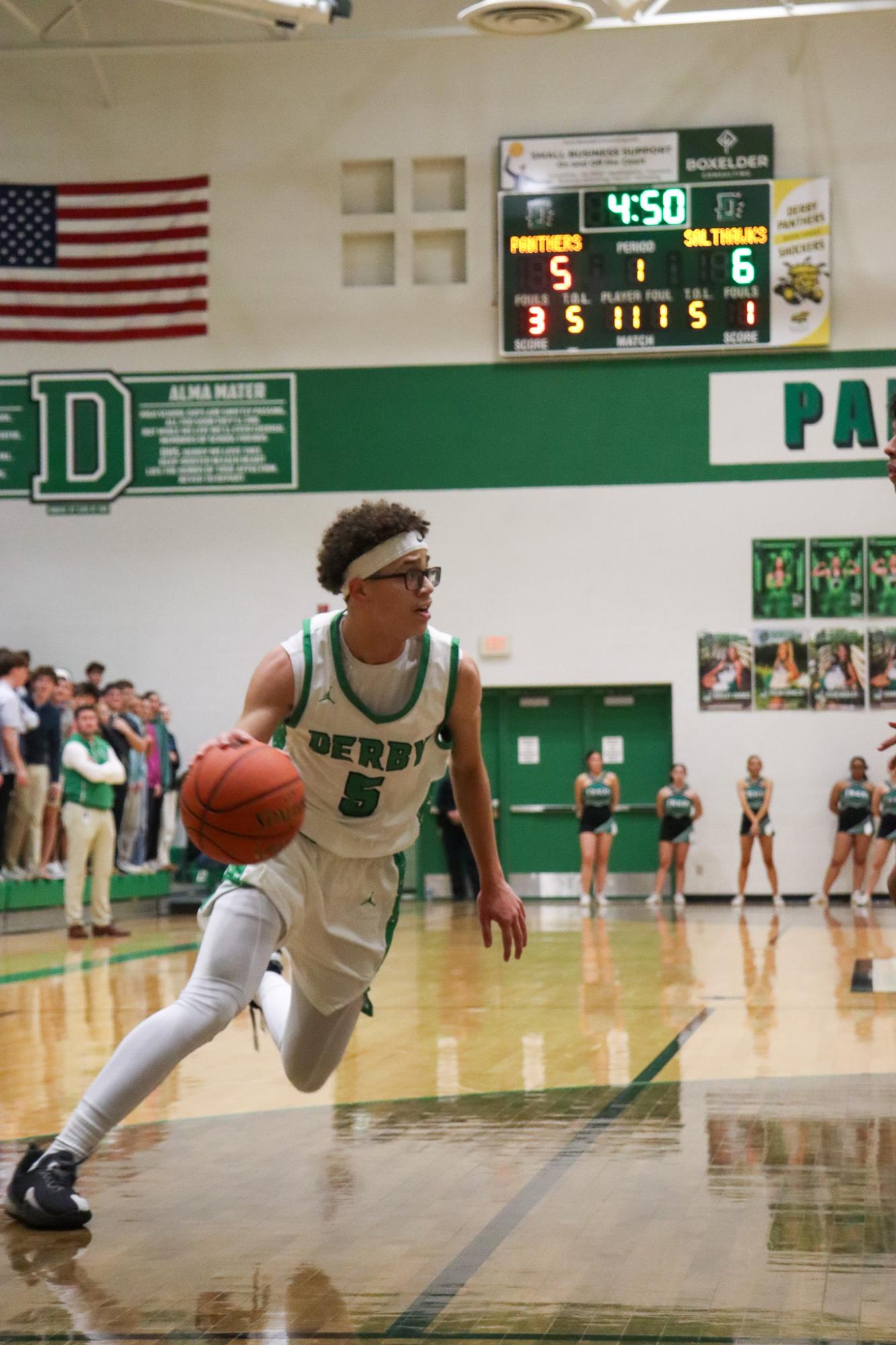 Boys varsity basketball vs. Hutch (Photos by Delainey Stephenson)