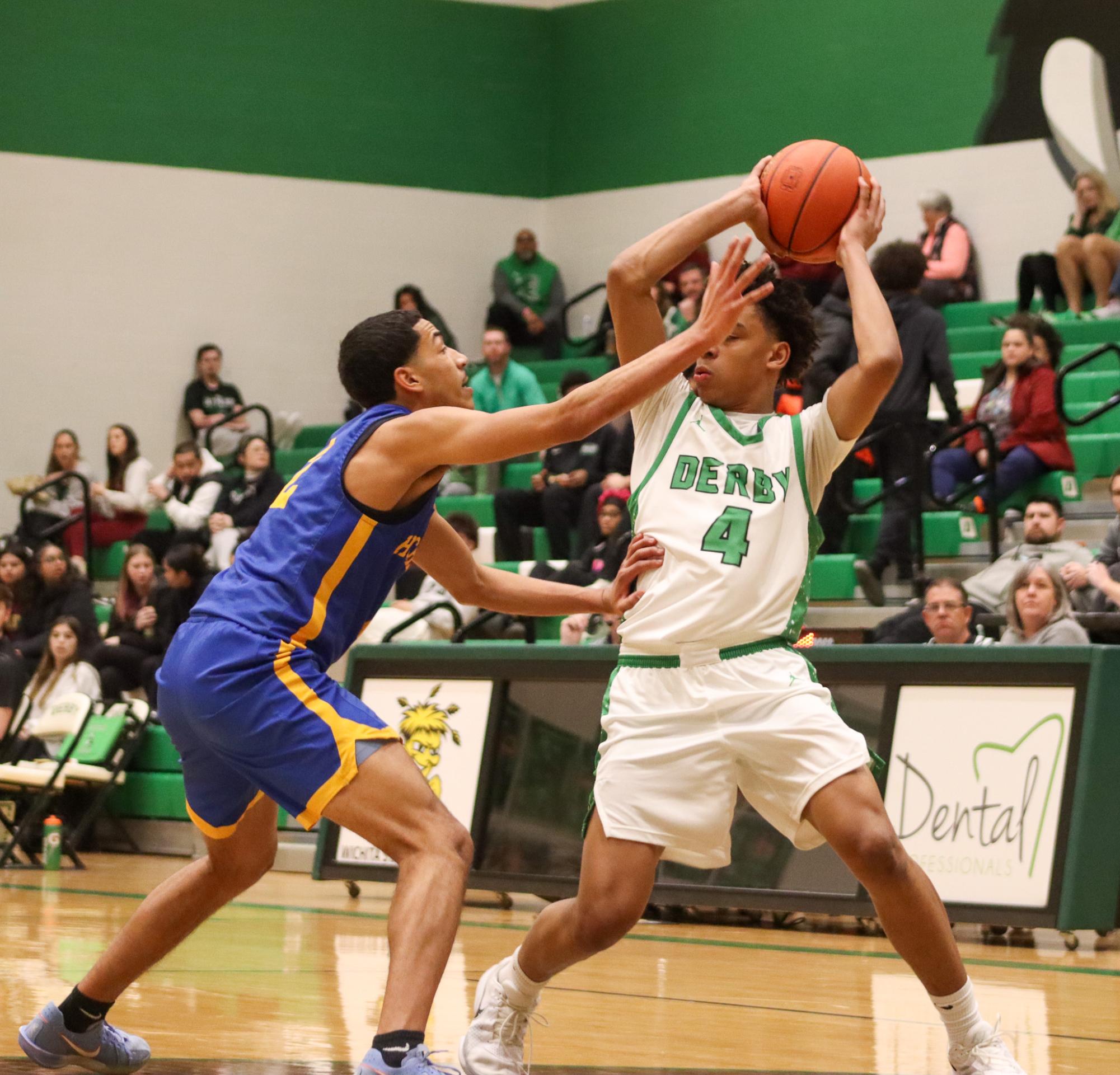 Boys varsity basketball vs. Hutch (Photos by Delainey Stephenson)