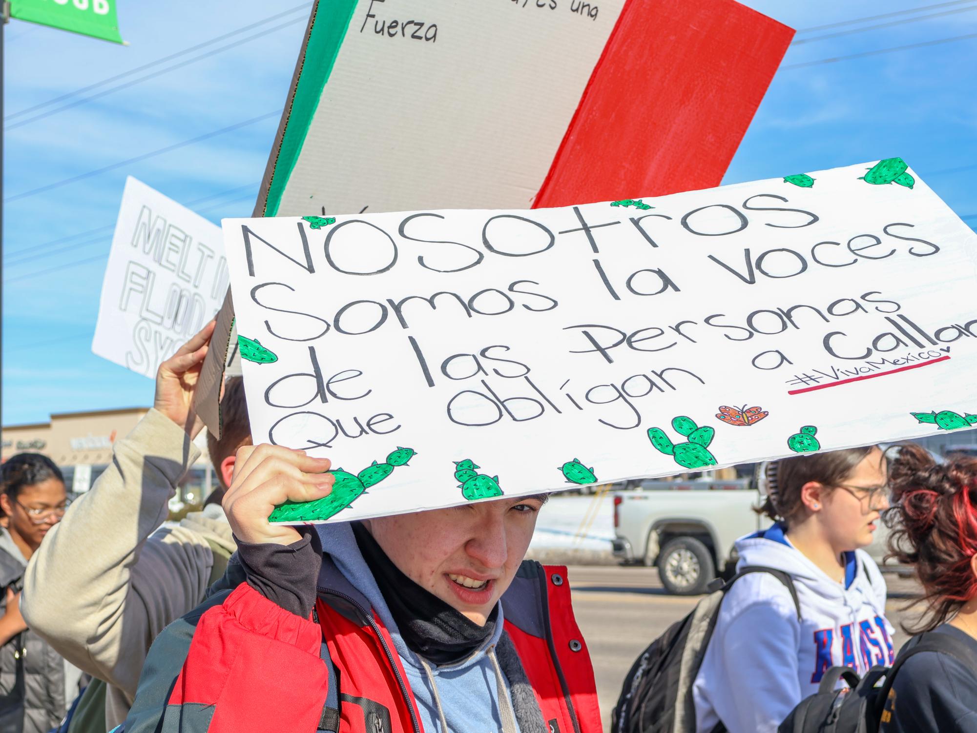 ICE protest (Photos by Ella Davidson)