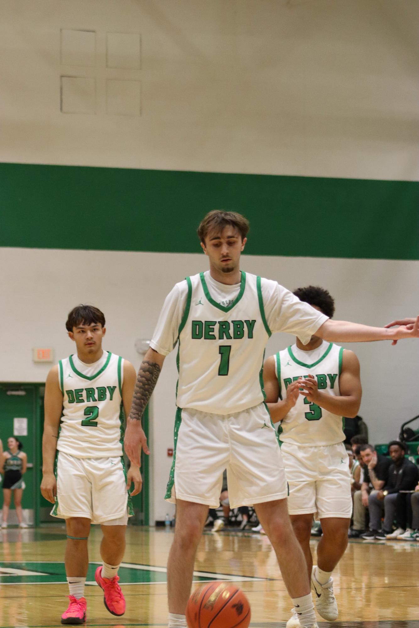 Boys varsity basketball vs. Hutch (Photos by Delainey Stephenson)