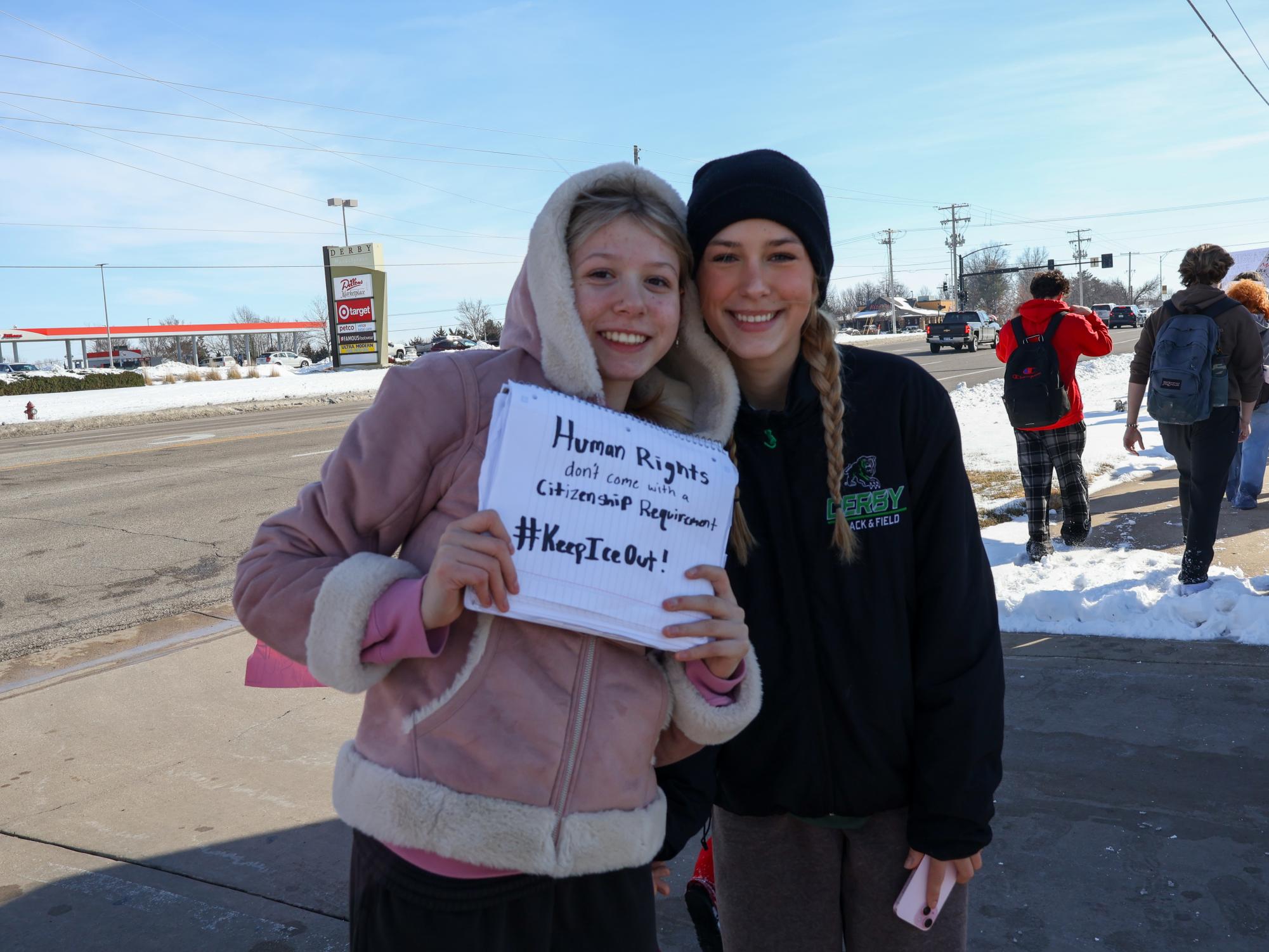 ICE protest (Photos by Ella Davidson)