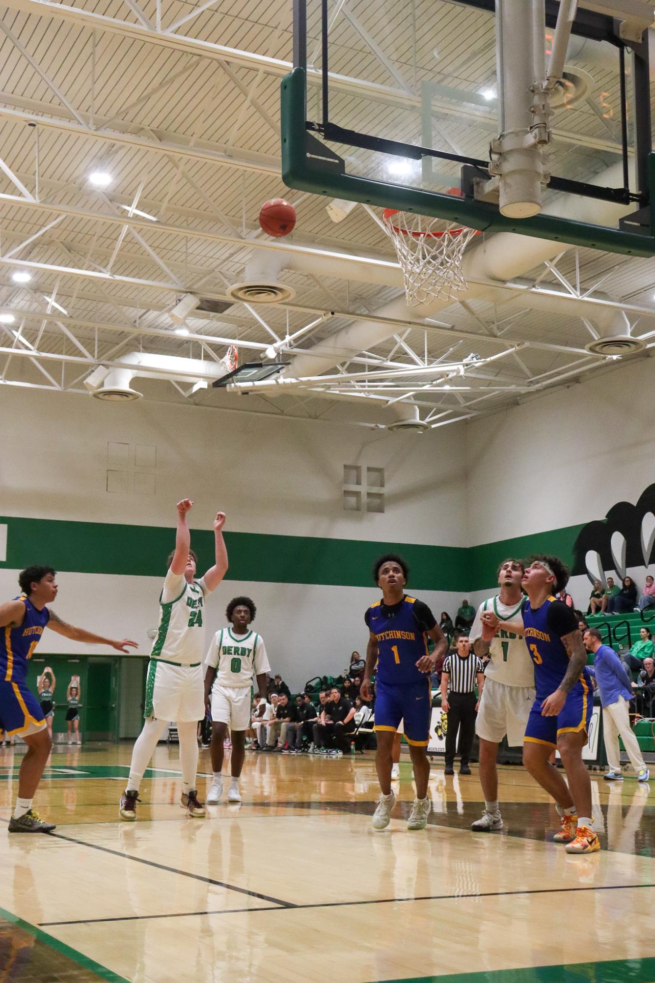Boys varsity basketball vs. Hutch (Photos by Delainey Stephenson)