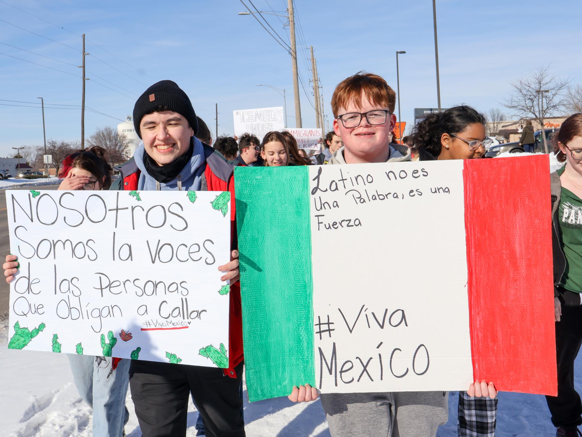 ICE protest (Photos by Ella Davidson)