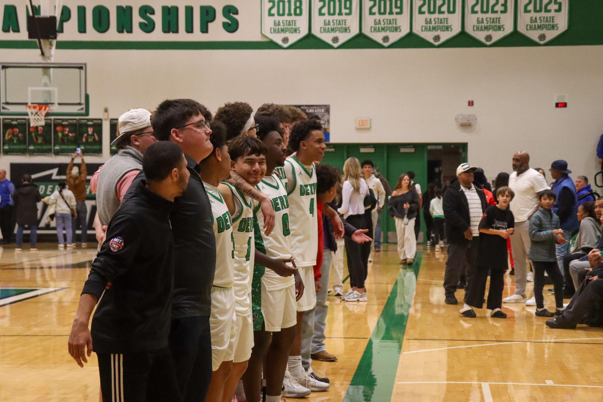 Boys varsity basketball vs. Hutch (Photos by Delainey Stephenson)