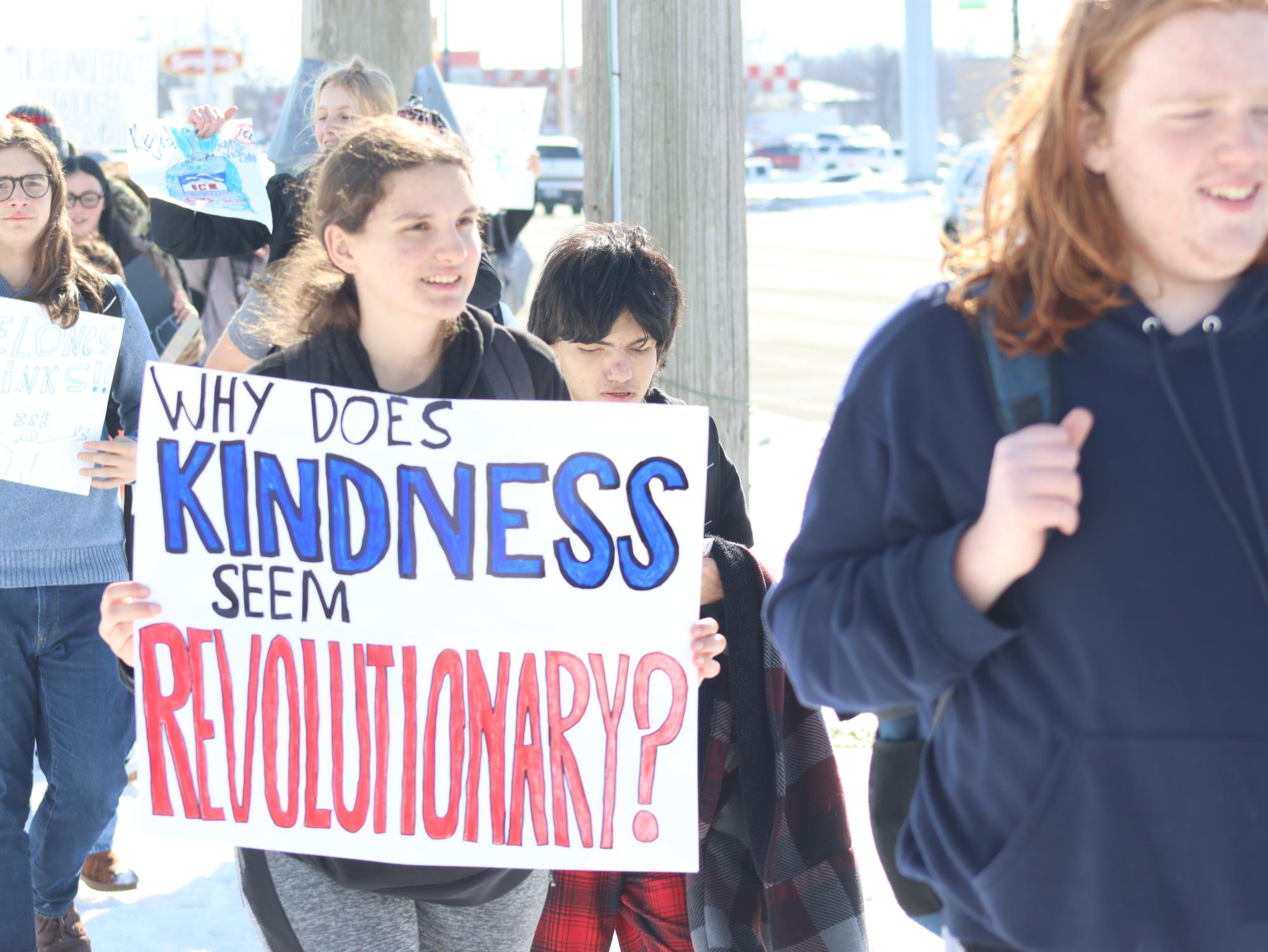 ICE Protest (Photos by Maya Painchaud)
