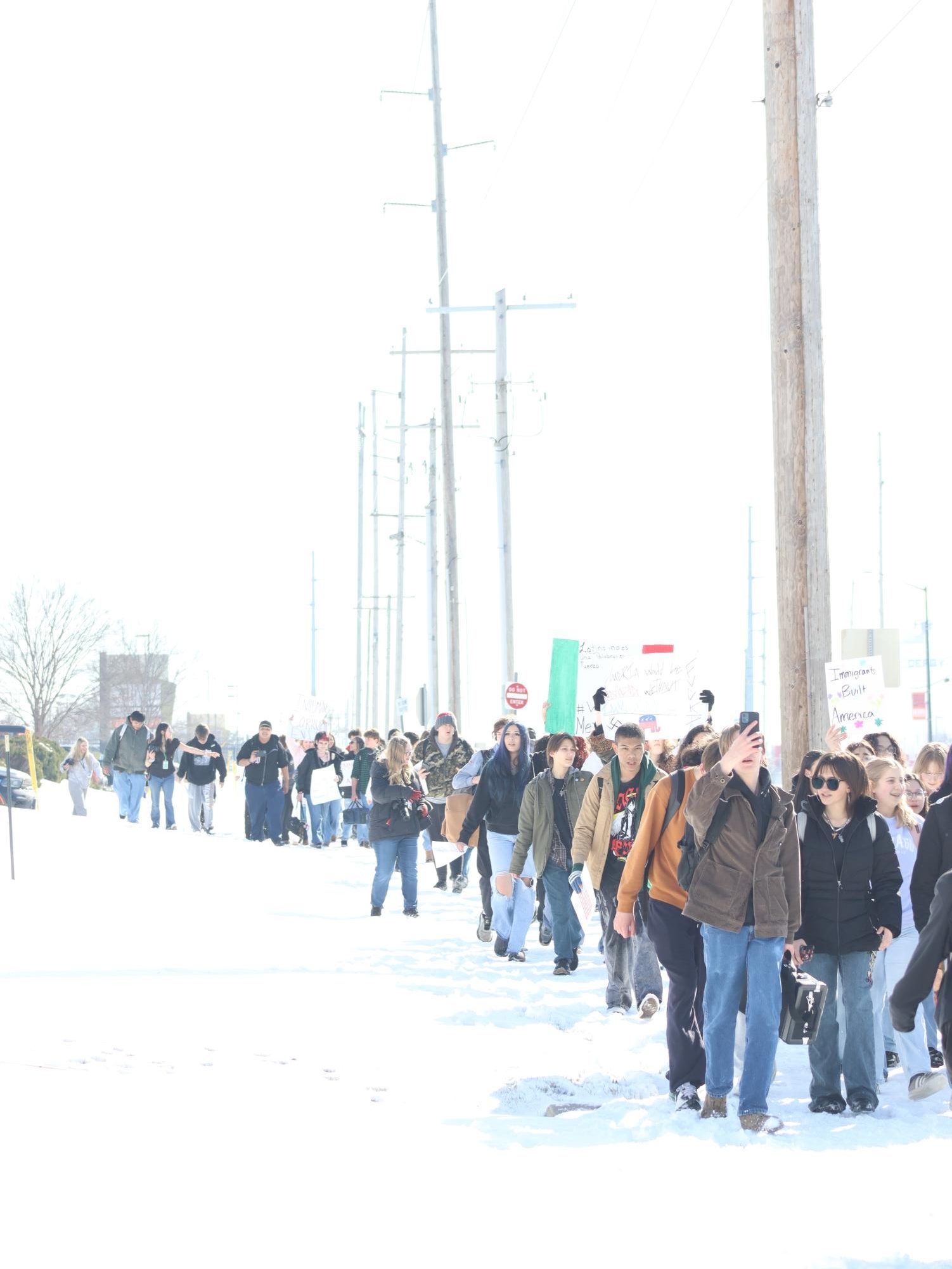 ICE Protest (Photos by Maya Painchaud)