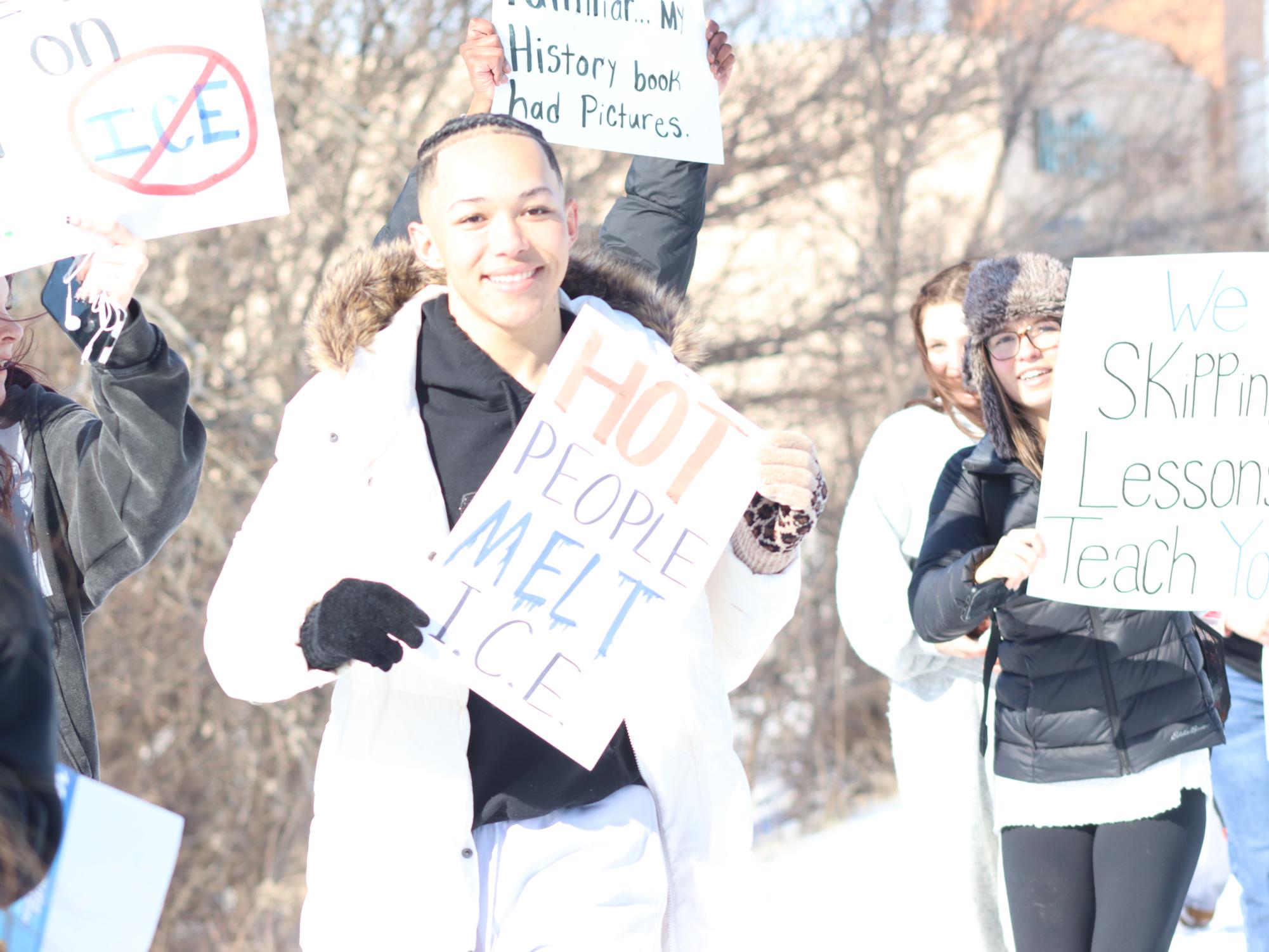 ICE Protest (Photos by Maya Painchaud)