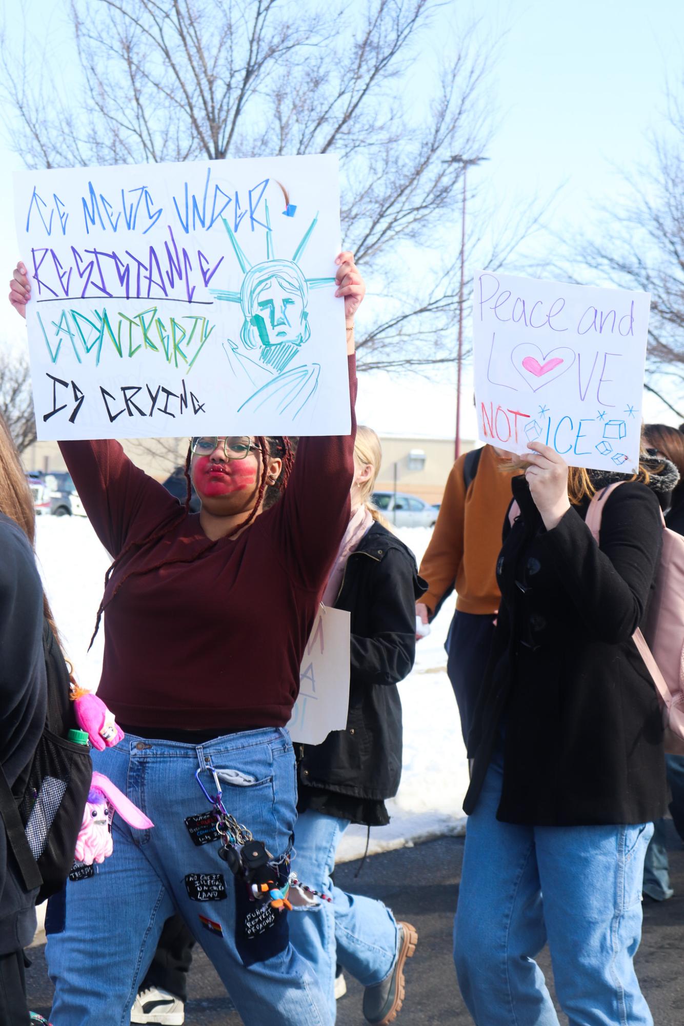 ICE Protest (Photos by Abbie Villarreal)