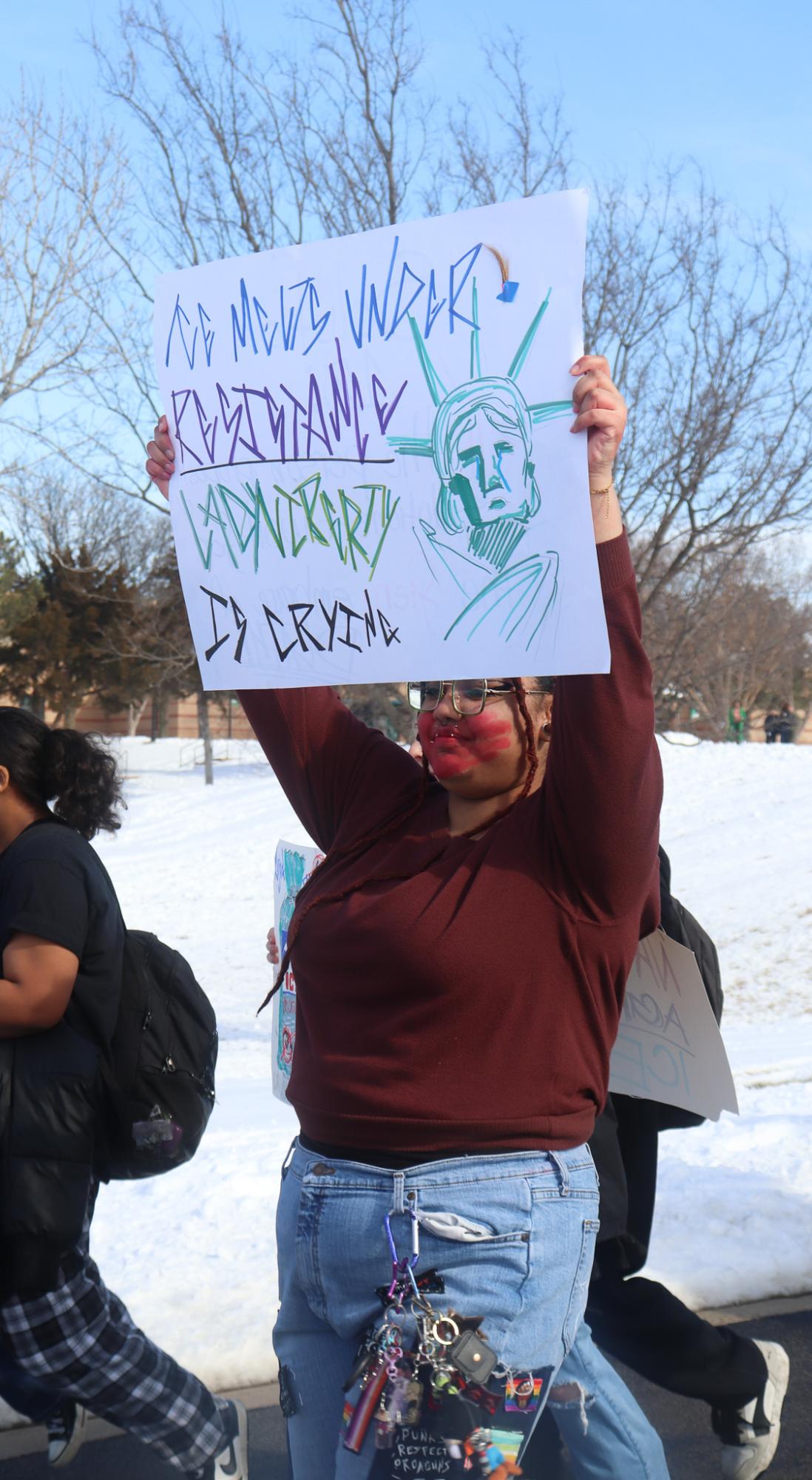 ICE Protest (Photos by Abbie Villarreal)